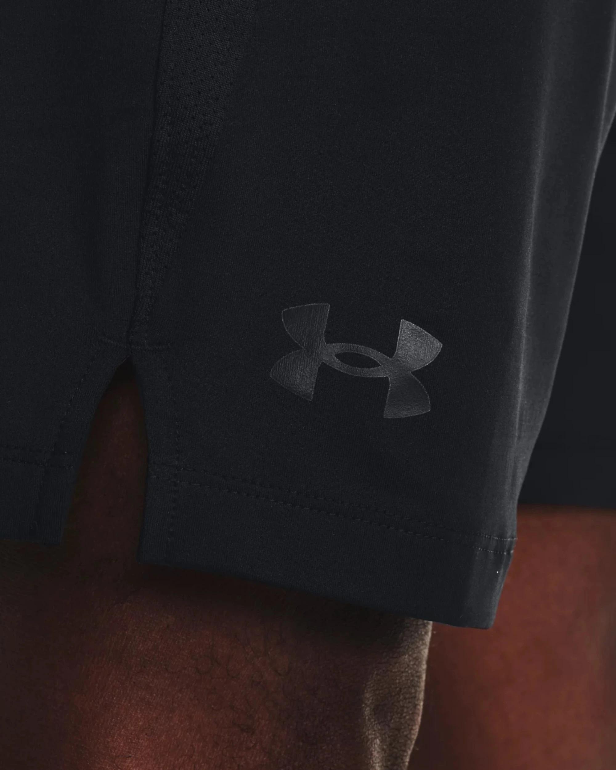 3 Under Armour Mens Tech Vent Black Running Shorts Black, 3 of 7