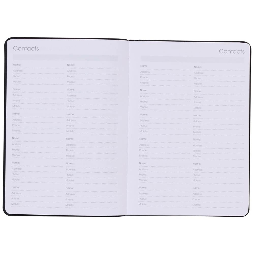 5 Otto A5 Week To View Diary FY26/27 with Pen Navy, 5 of 7