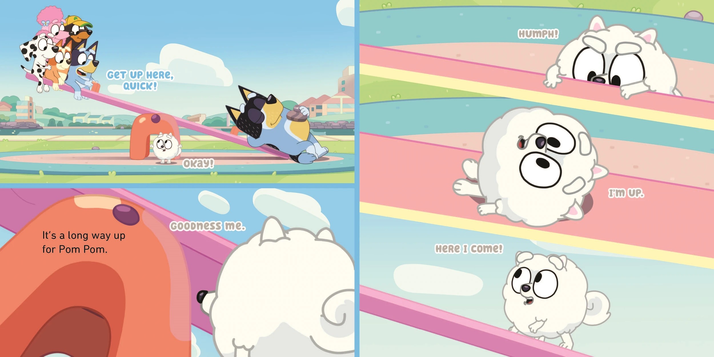 6 Bluey: Seesaw - A-Slide-and-Play Book, 6 of 6