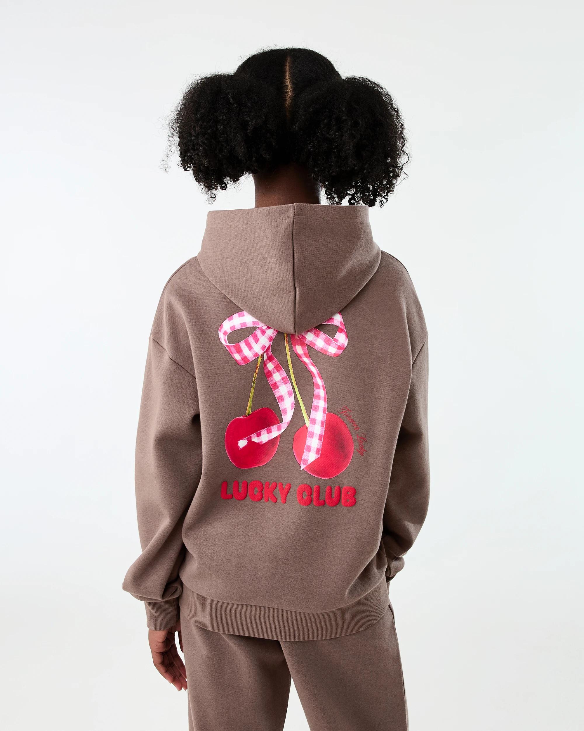 2 Oversized Hoodie Brwn Chrry, 2 of 8