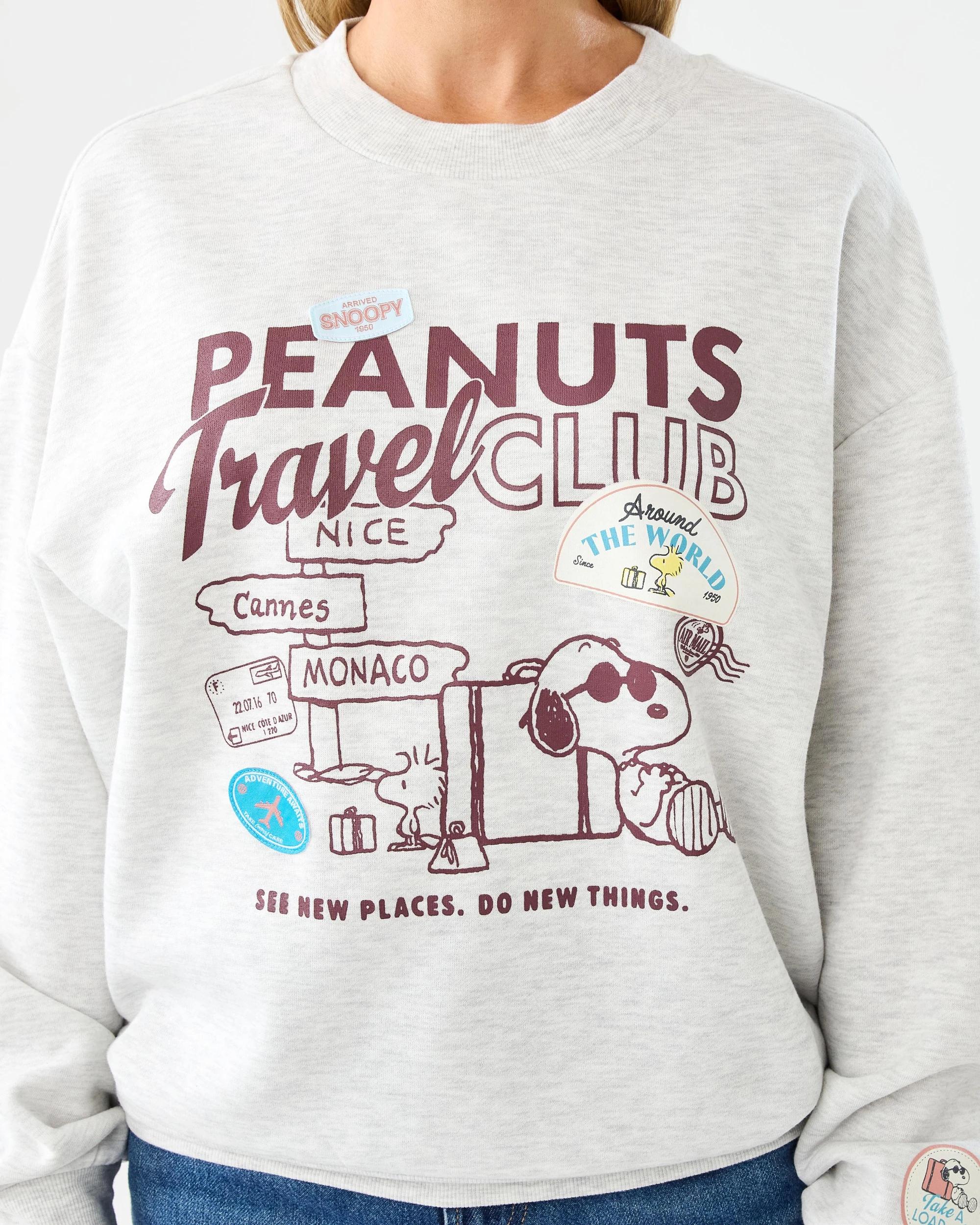 5 Peanuts License Long Sleeve Sweatshirt Peanutstrv, 5 of 7