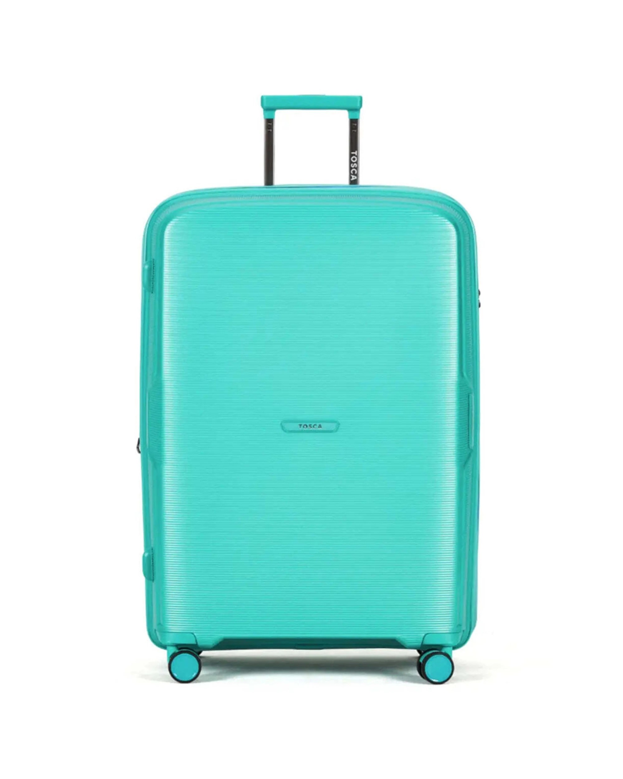 3 Tosca Bel-Air 76 cm Hardside Expandable Suitcase Travel Luggage Teal - Blue, 3 of 4
