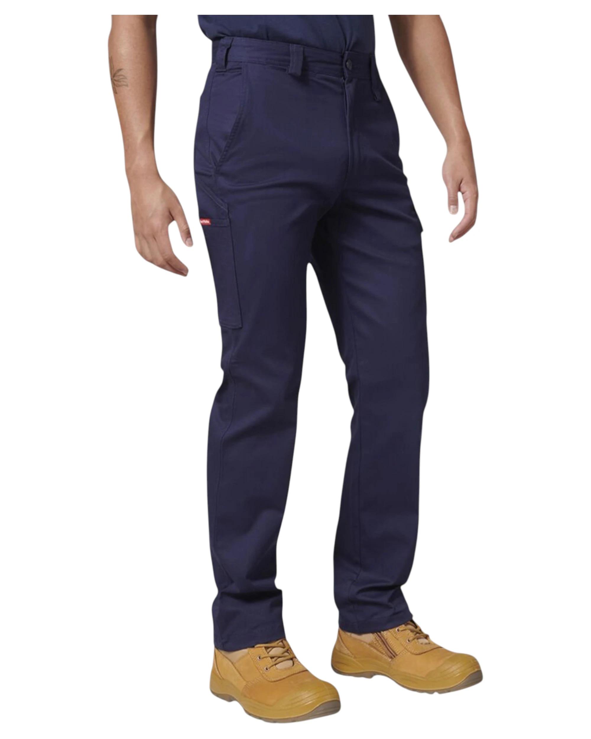 5 Hard Yakka 2 Pack Mens Core Basic Stretch Cargo Pant NAVY, 5 of 7