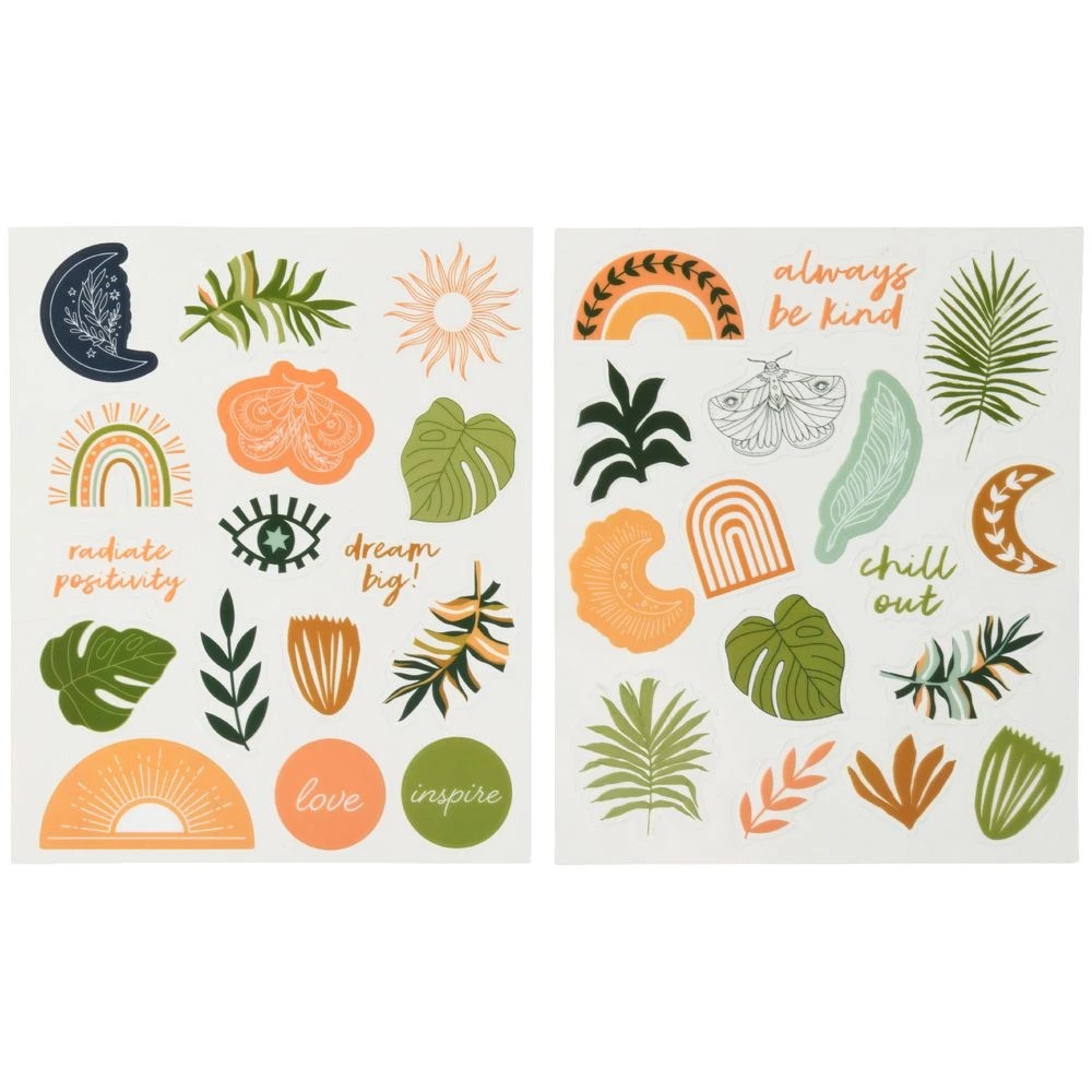 2 Born Stickers Boho Sheets 2 Pack, 2 of 2