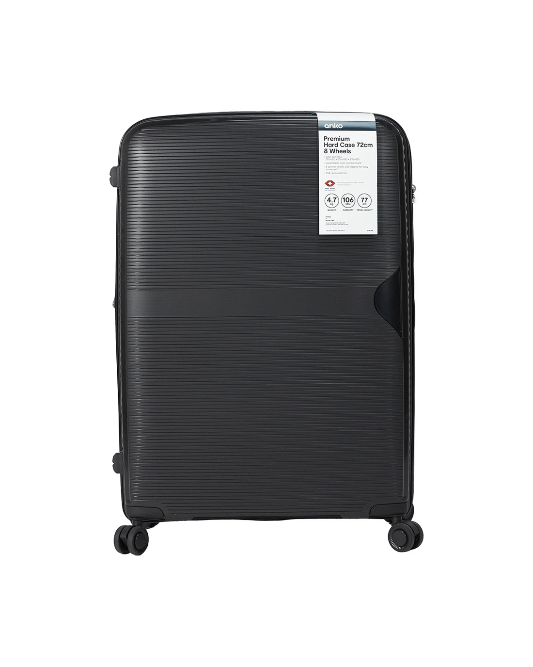 8 72cm 8 Wheels Premium Hard Case, 8 of 8