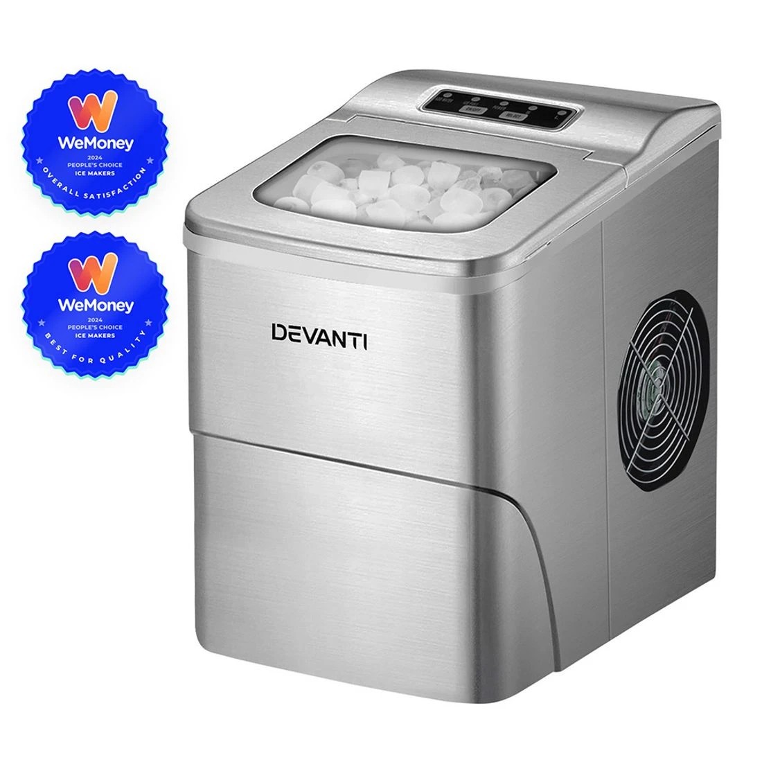 Devanti 12kg Ice Maker Machine - Silver - Kmart