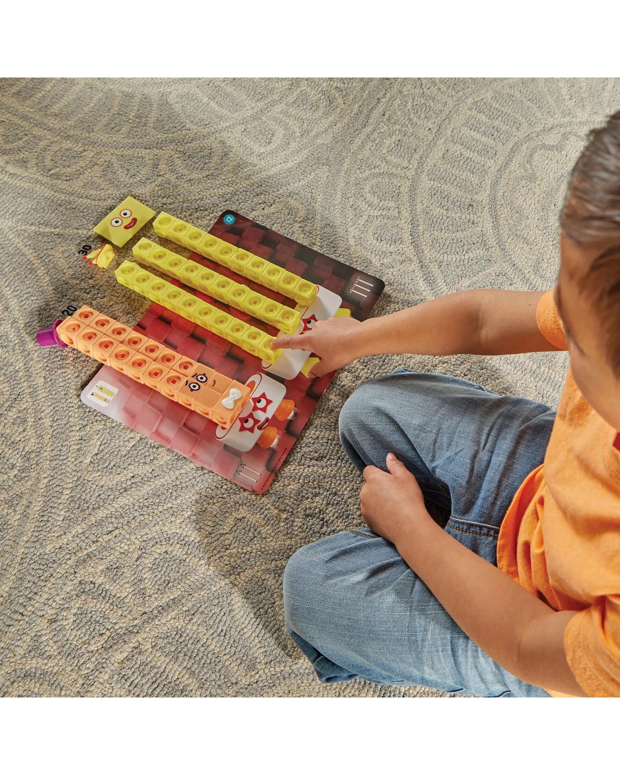 8 Numberblocks Heroes with Zeroes MathLink Cubes Activity Set, 8 of 10