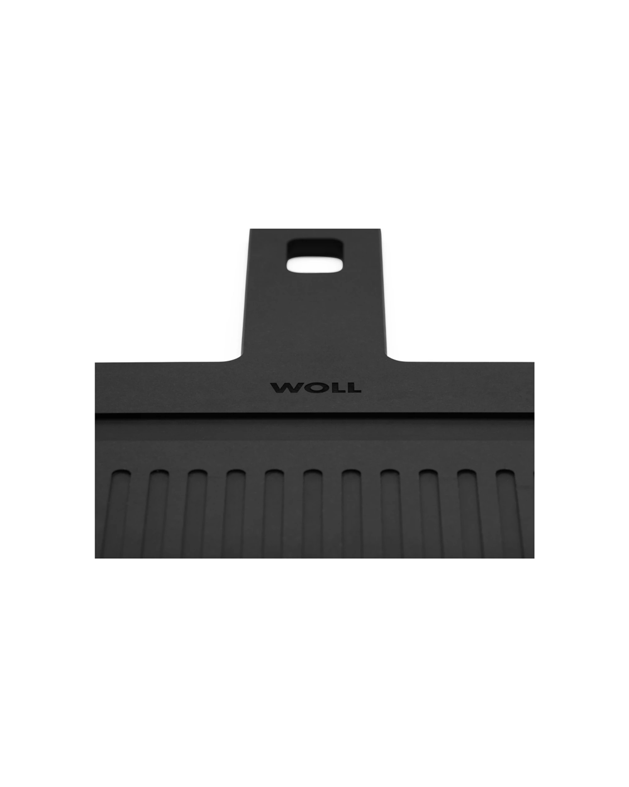 3 Woll Cut & Serve Board Handle With Ribs Durable Kitchen Surface Cutting Tool 49x25x0.7cm - Black, 3 of 3