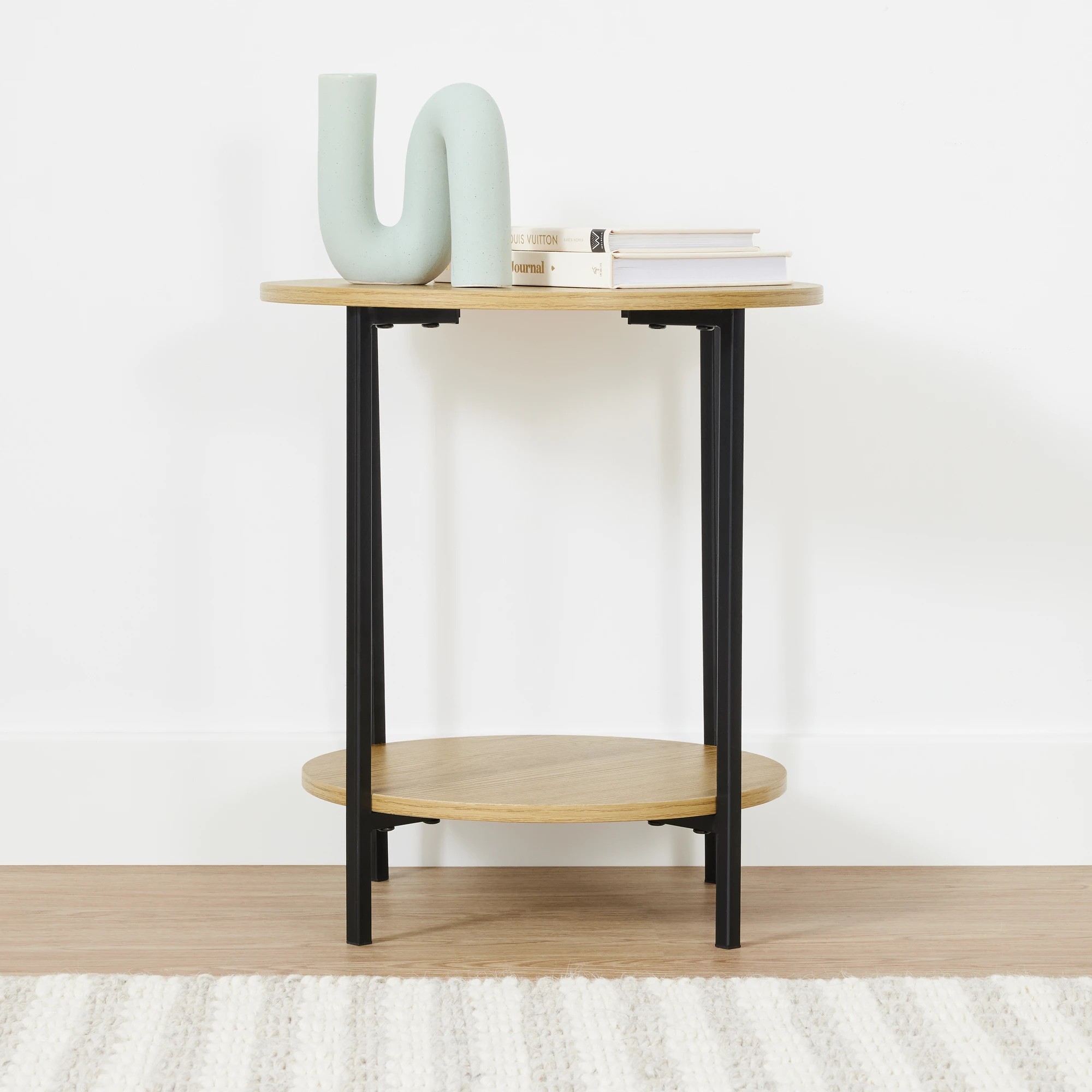 1 Blake Round Side Table, 1 of 9