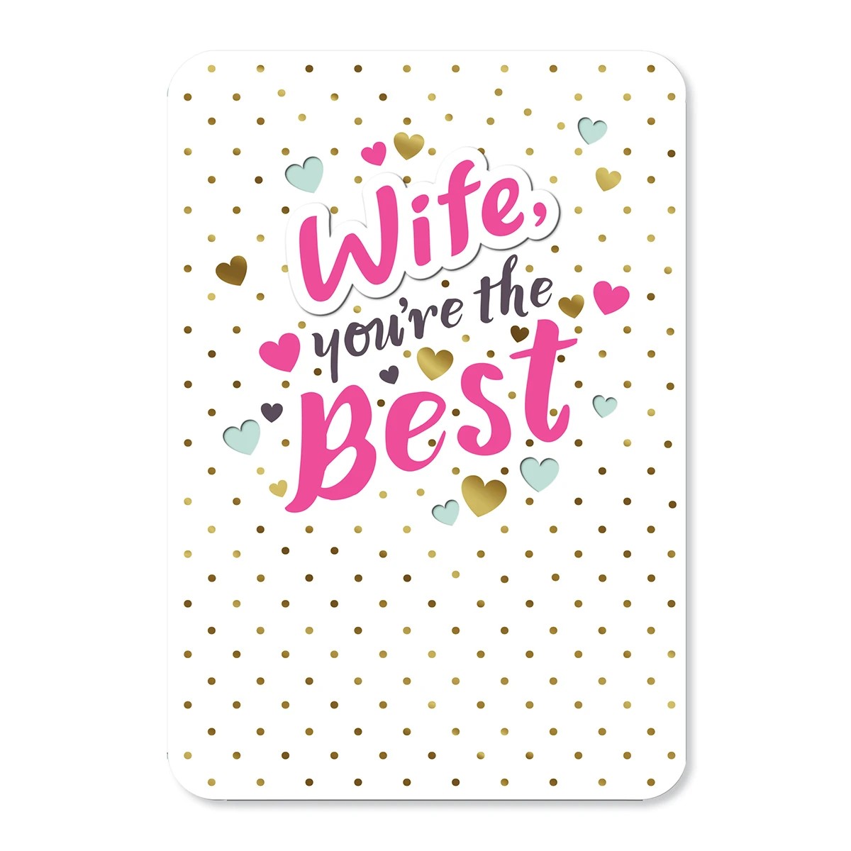 3 Hallmark Mother's Day Card - Wife You're The Best, 3 of 3