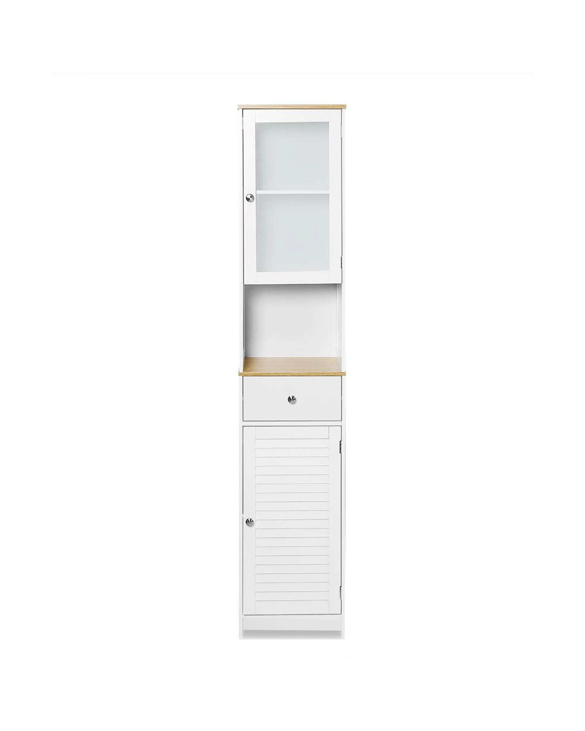 2 Auston Tall Bathroom Storage Cabinet, 2 of 10