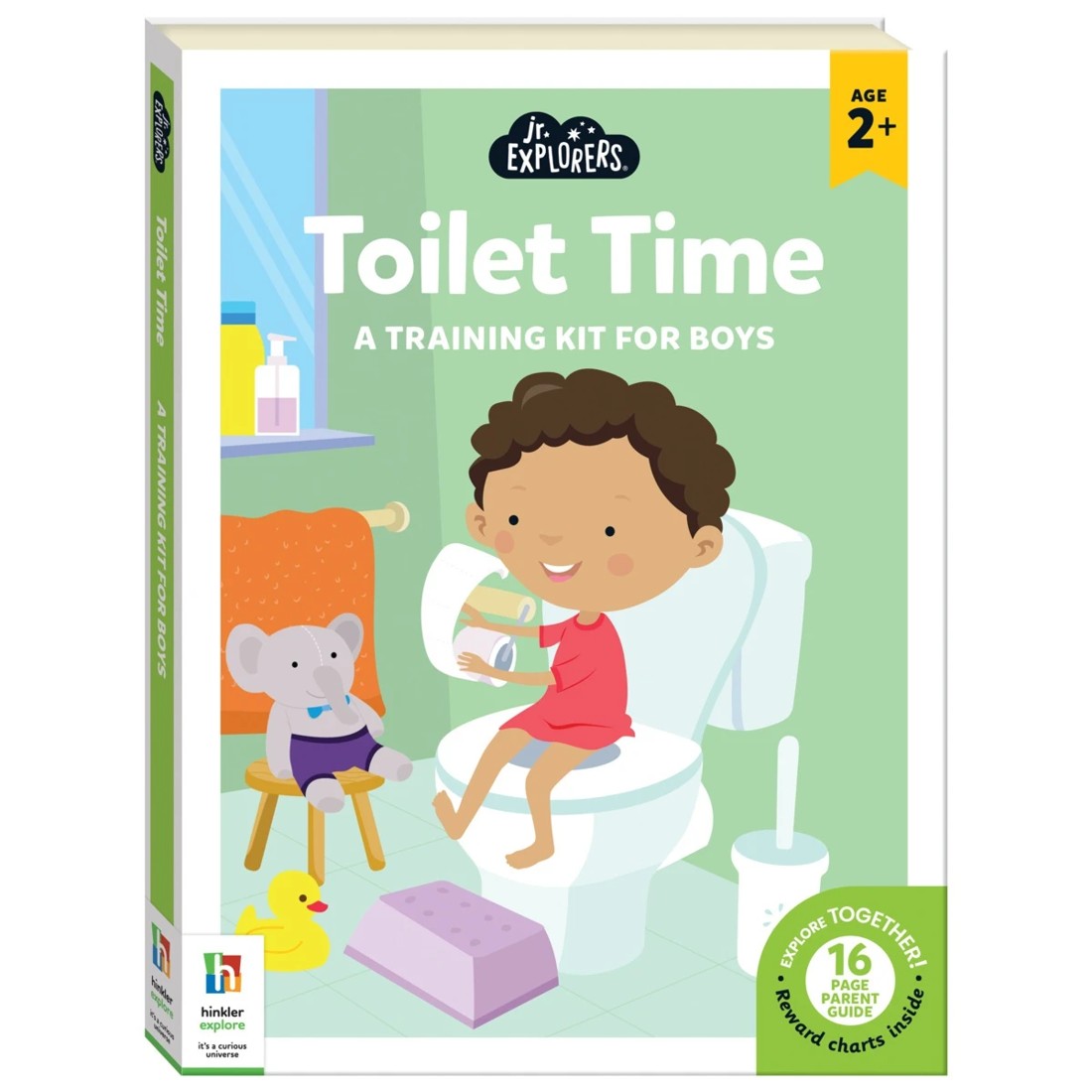 1 Junior Explorers: Toilet Time A Training Kit for Boys - Book, 1 of 8