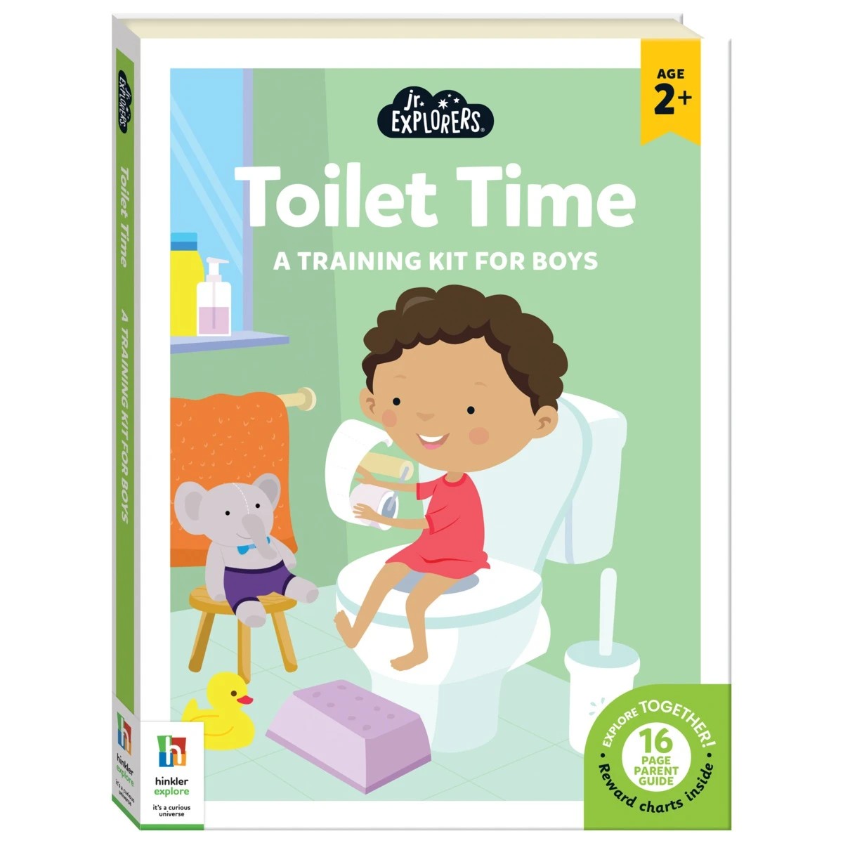 1 Junior Explorers: Toilet Time A Training Kit for Boys - Book, 1 of 8