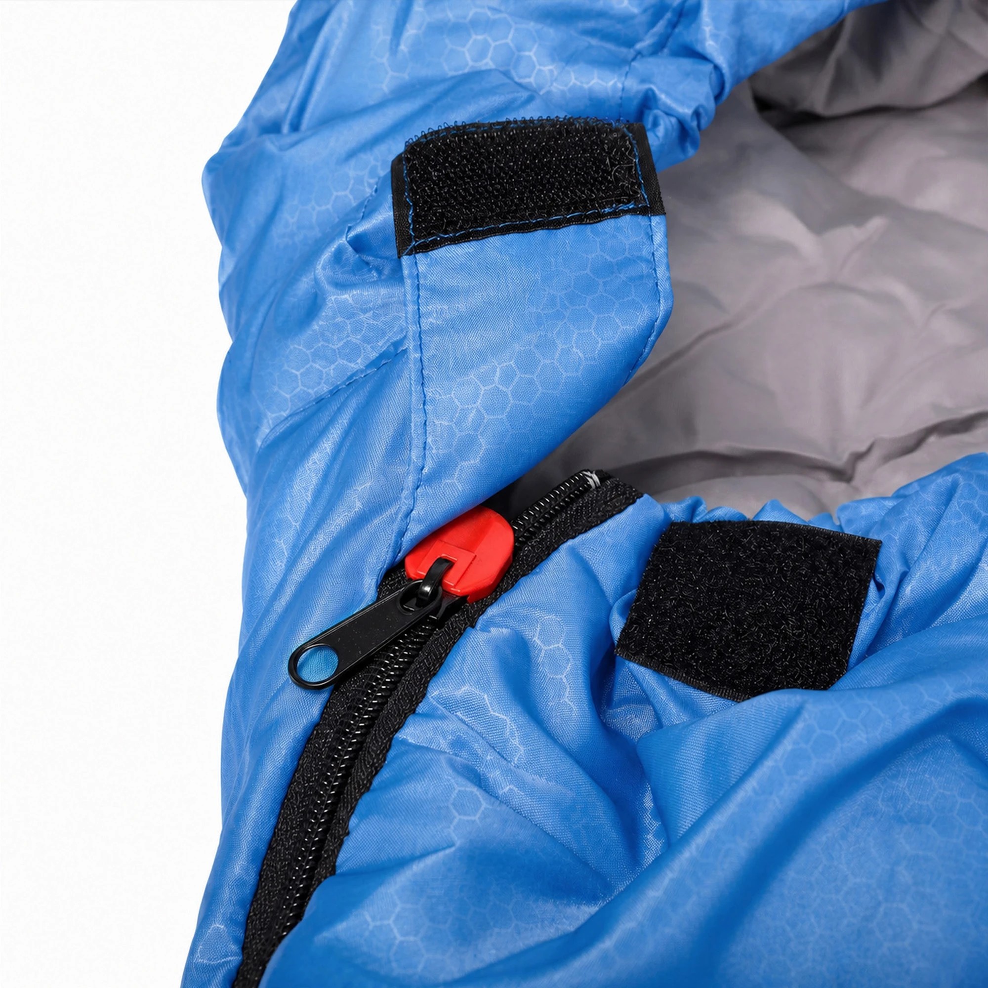 3 Mountview Sleeping Bag Extra Wide 230x100cm 3 Season Waterproof Hiking Blue, 3 of 8