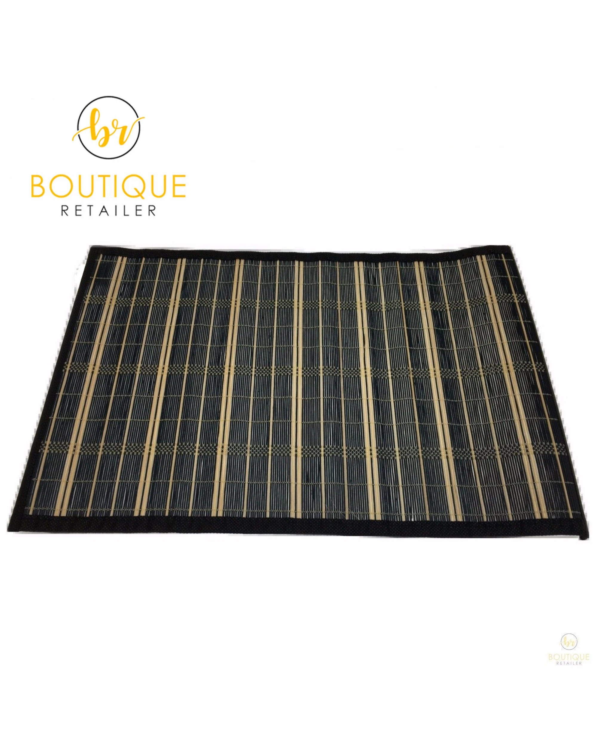 3 BR Home Bamboo Placemats for Dinner Table Decor, 3 of 5