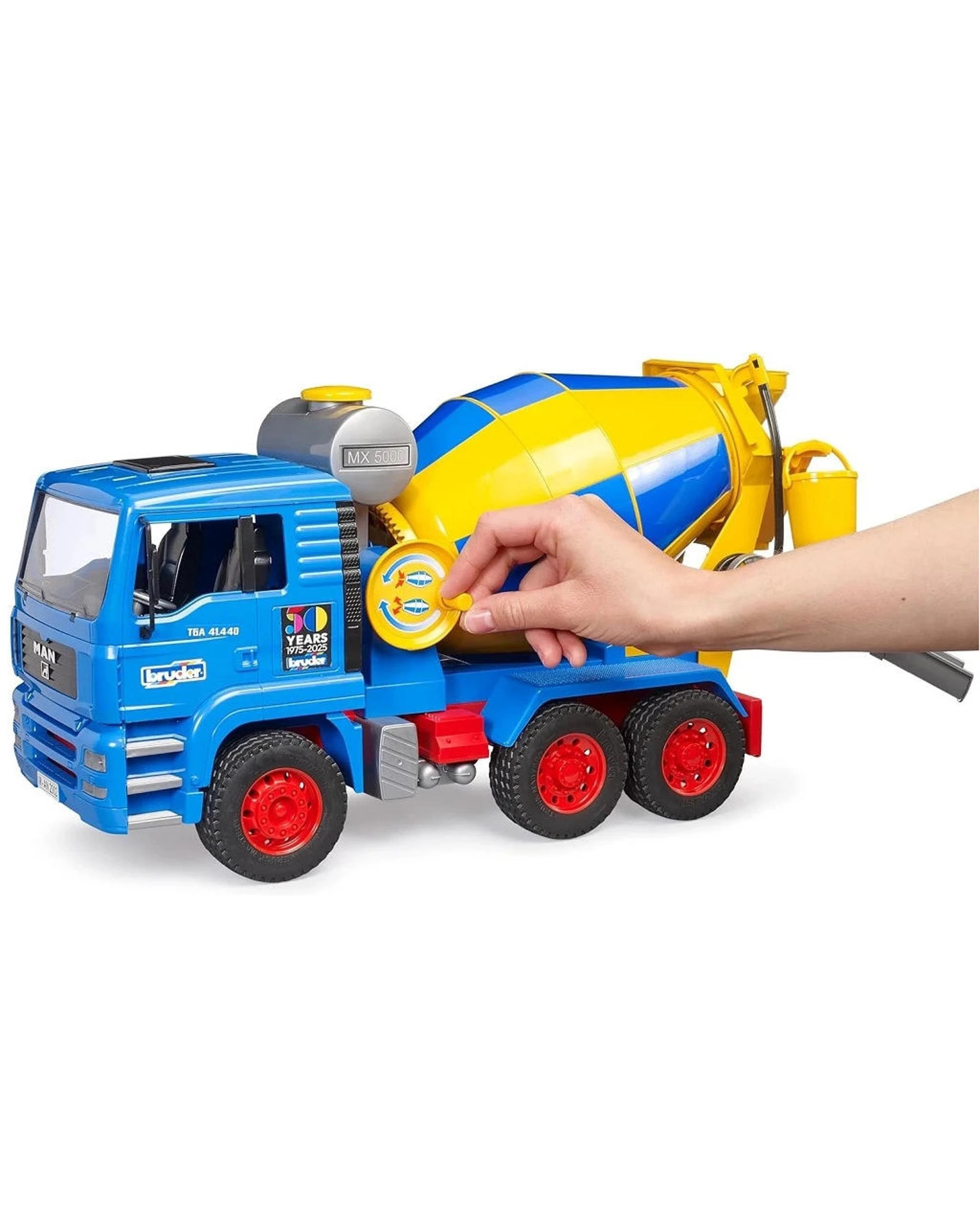 5 Bruder 50th Anniversary Man TGA Cement Mixer Truck, 5 of 6