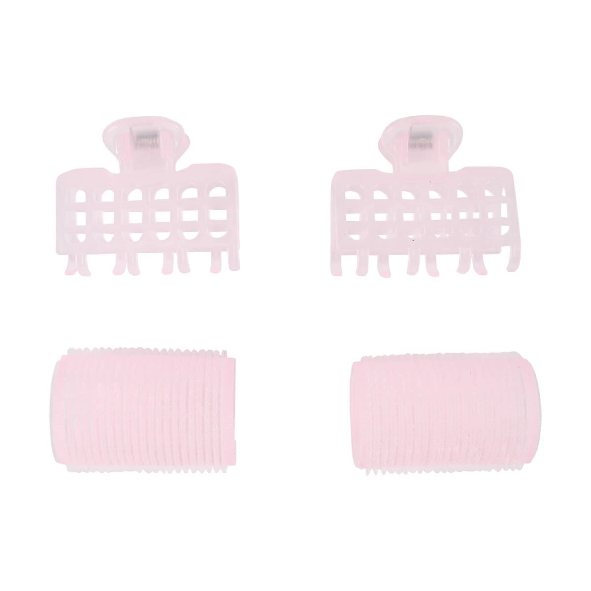 3 OXX Haircare 2 Piece Hair Rollers - Pink, 3 of 5