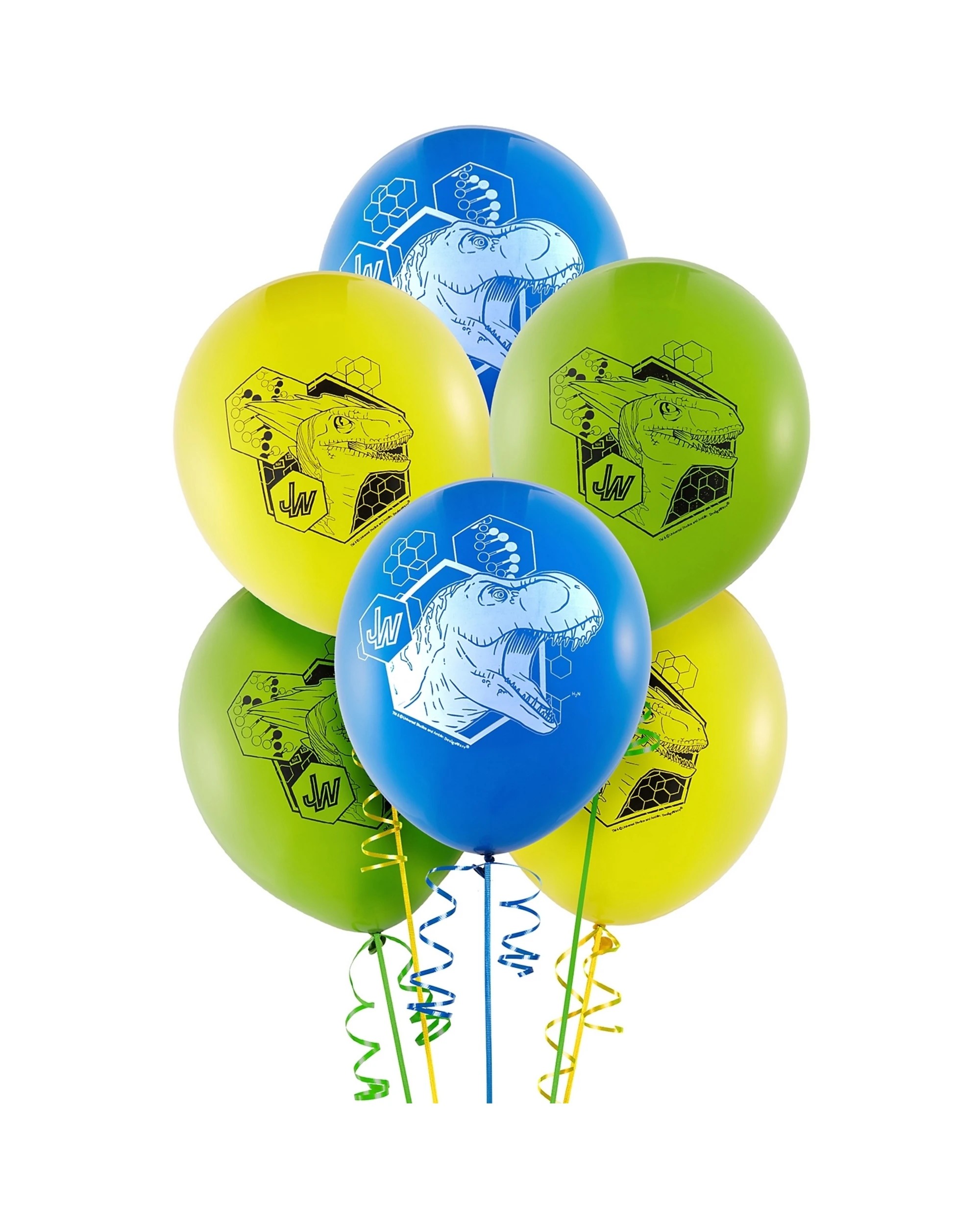 1 Amscan Inc. Jurassic World Latex Balloons Pack of 6, 1 of 1