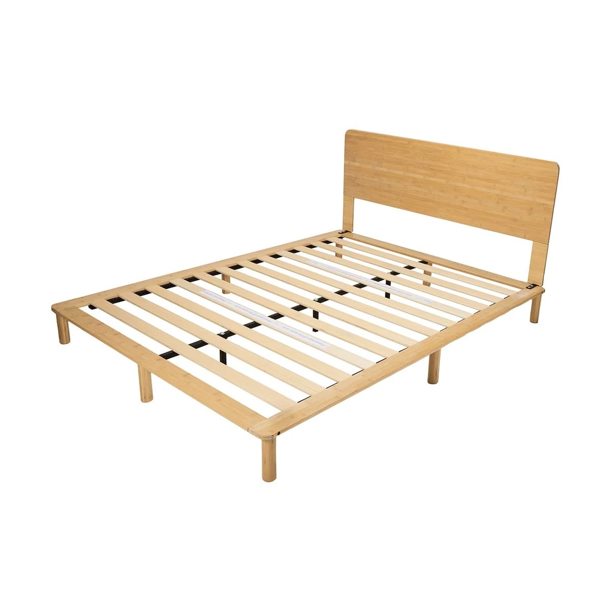 2 Queen Bed Evalyn Timber Bed Frame, 2 of 10