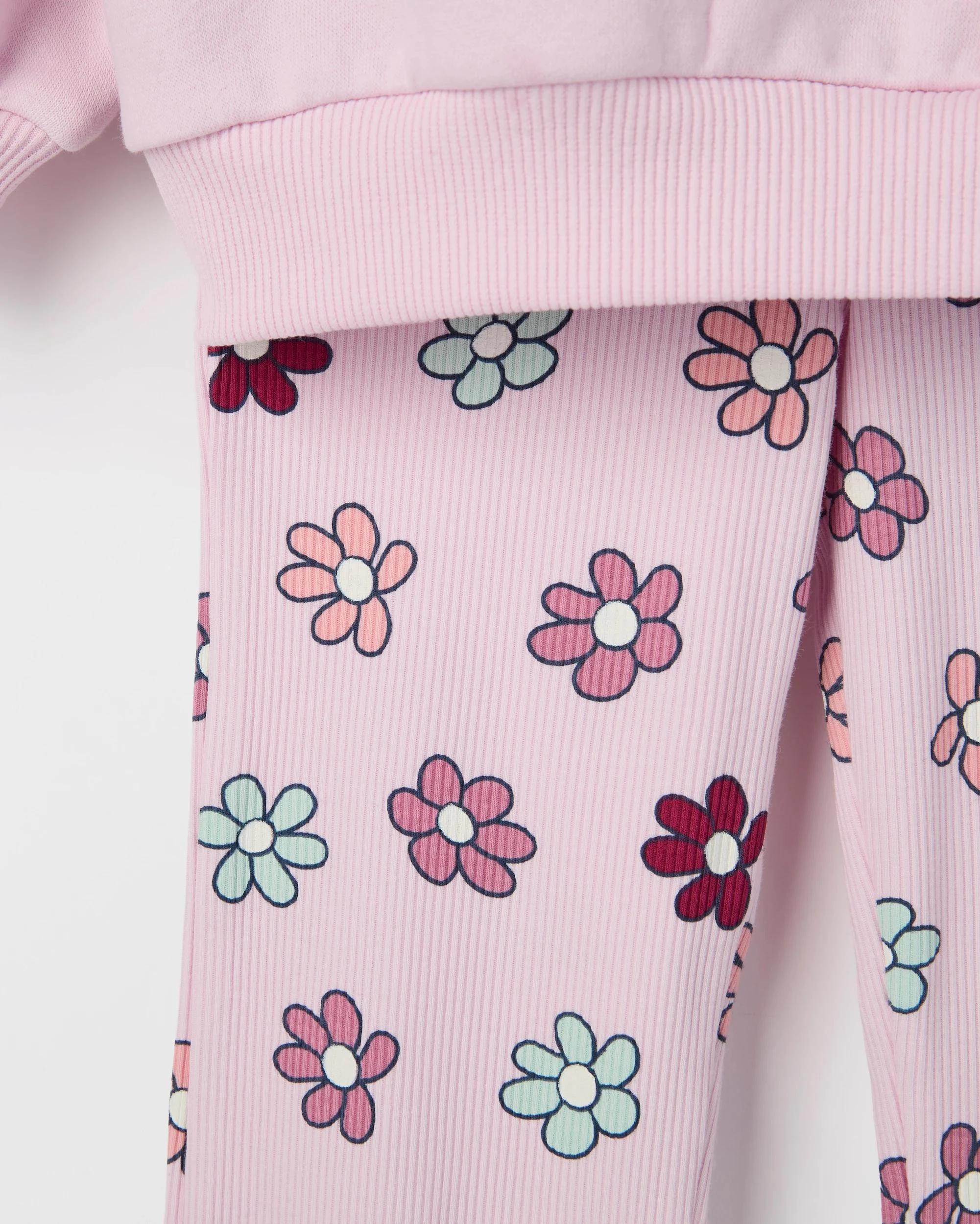 7 Bluey Australian Cotton Blend Fleece Top & Flare Pants Set BLUEY, 7 of 7