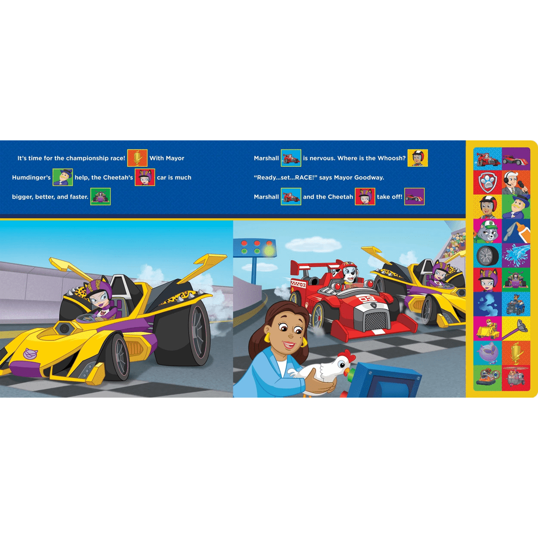 4 Nickelodeon PAW Patrol Race to the Rescue - Sound Book, 4 of 6
