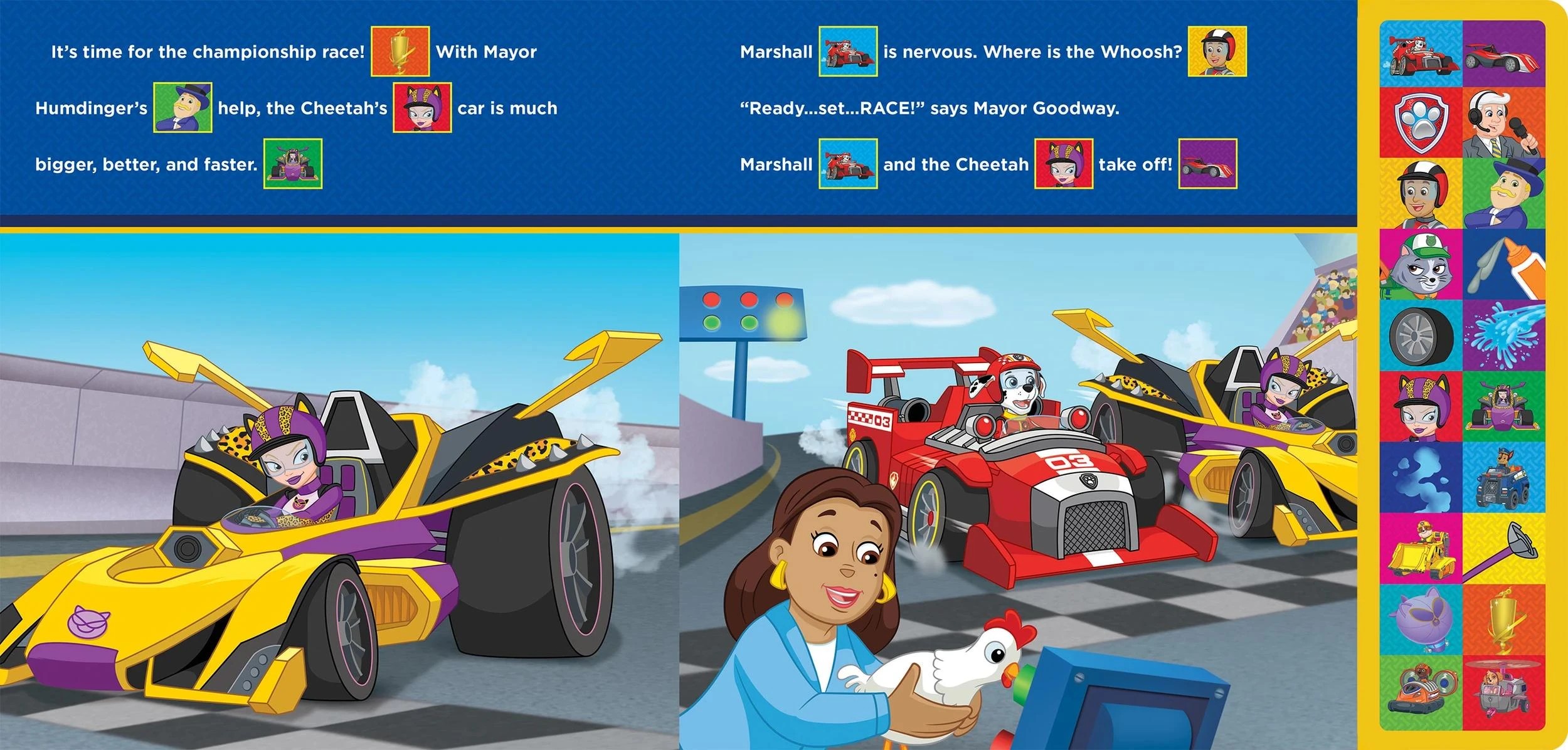 4 Nickelodeon PAW Patrol Race to the Rescue - Sound Book, 4 of 6