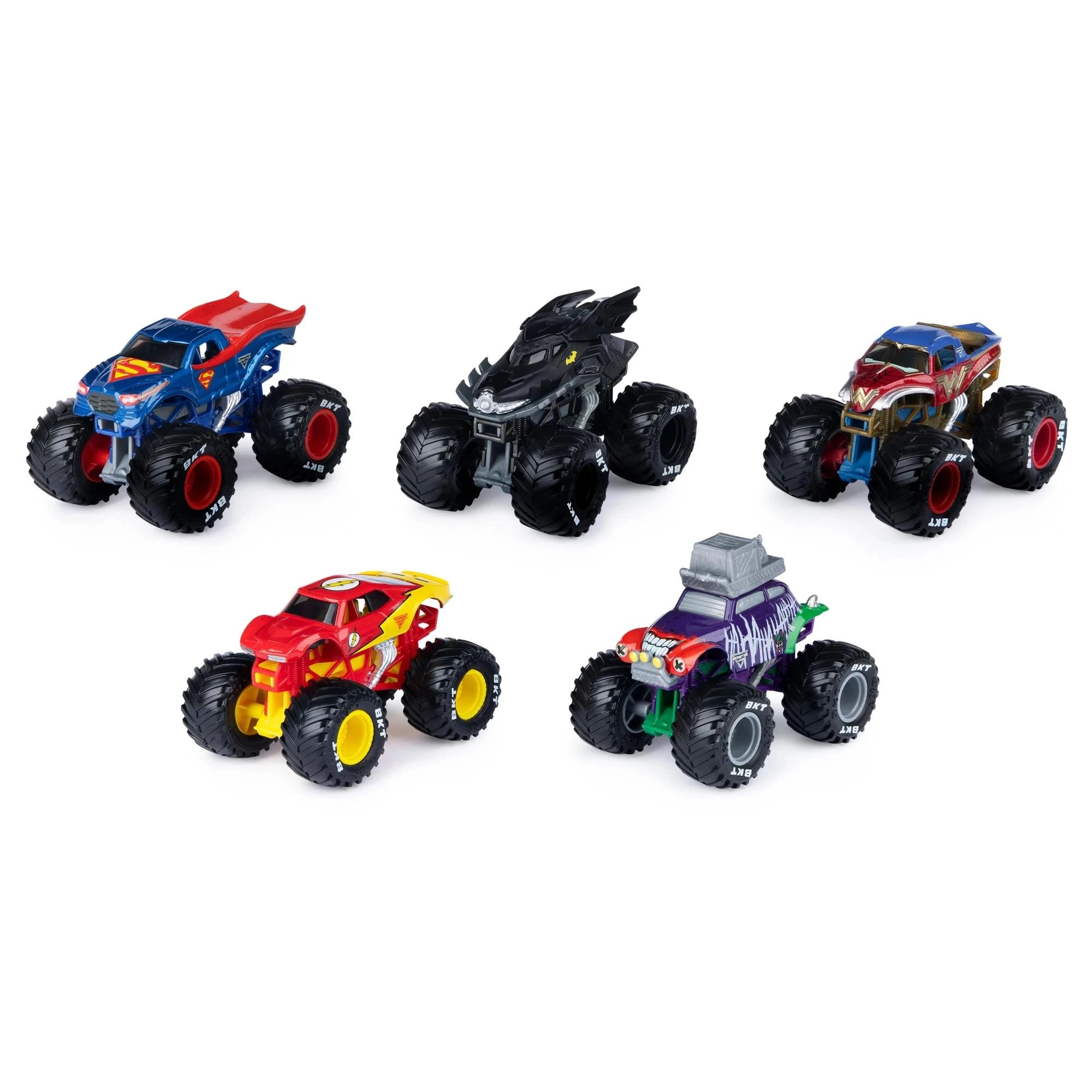 2 Monster Jam 1:64 DC Justice League 5 Pack - Multi, 2 of 7