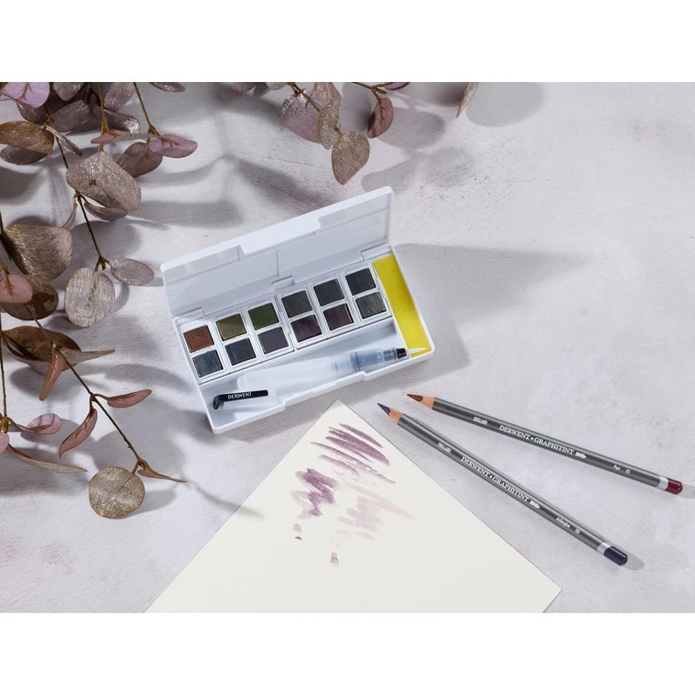 4 Derwent Graphitint Paint Pan 12 Pack, 4 of 5