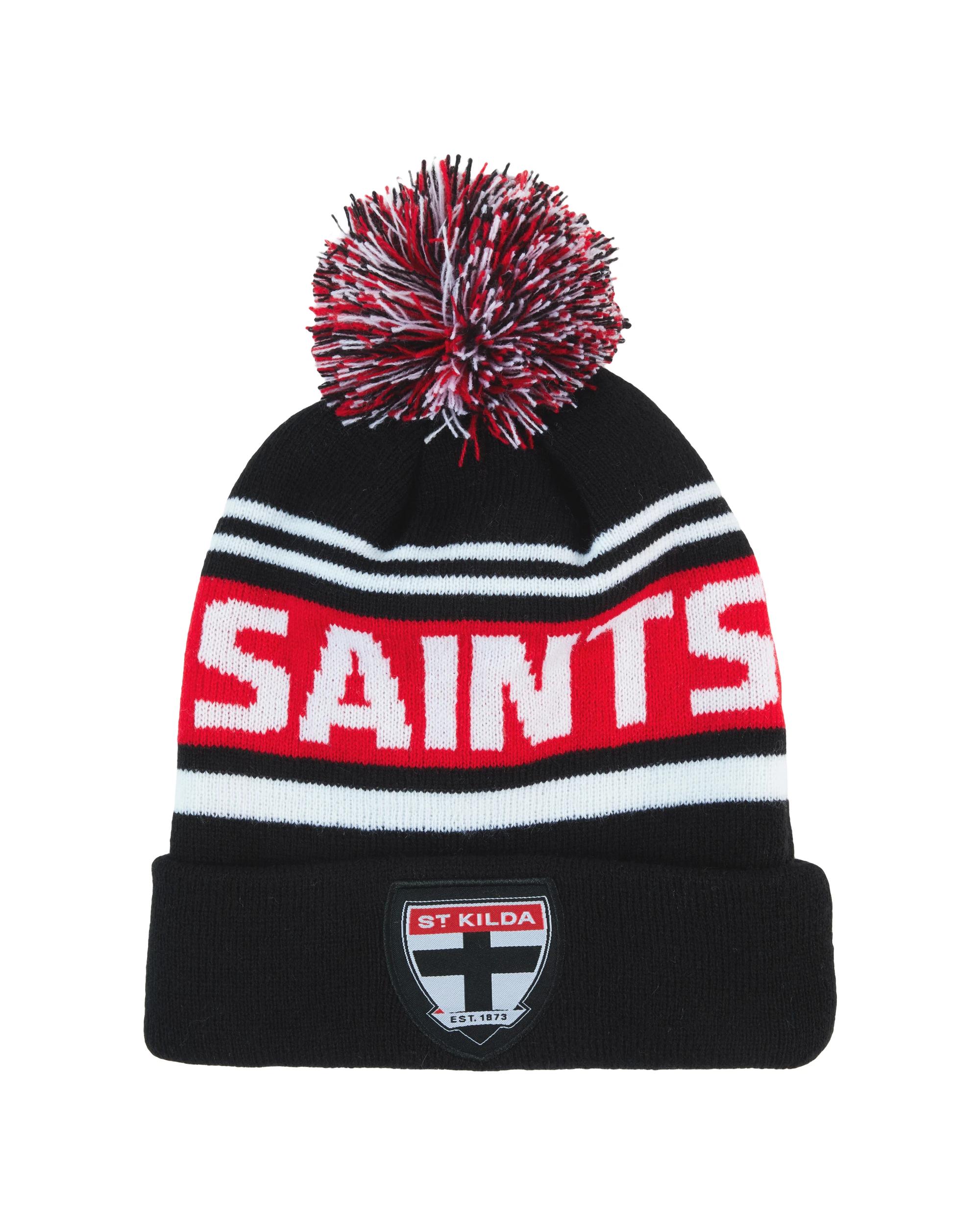 1 Official AFL Adult Beanie St Kilda, 1 of 3