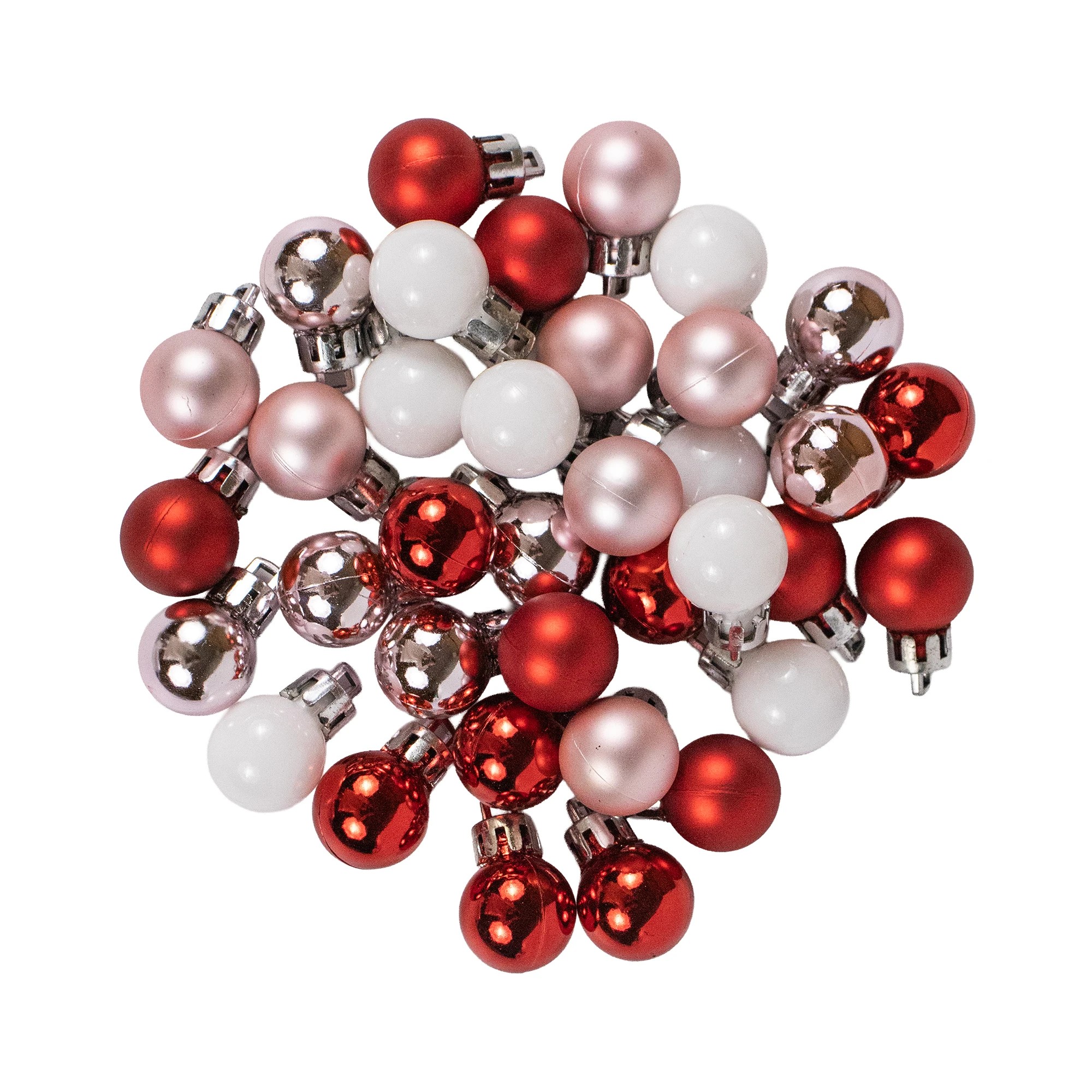 2 36 Pack Christmas Craft Mini Baubles, 2 of 3