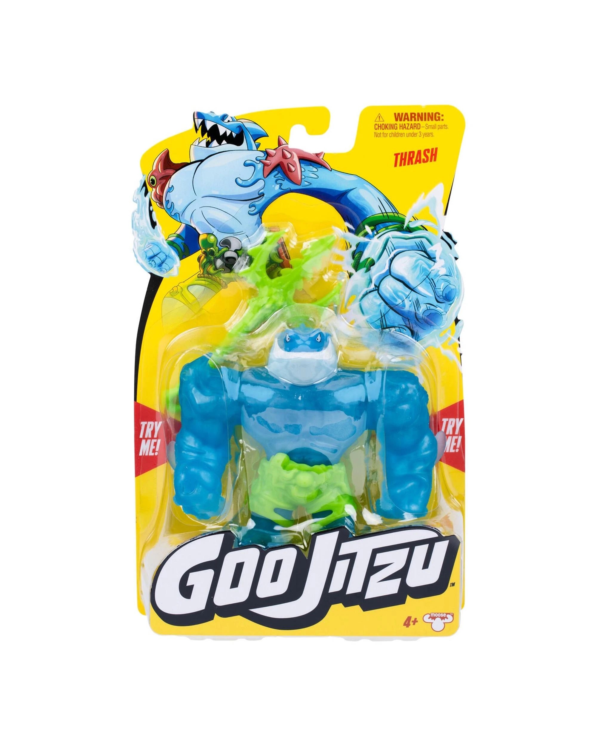 4 Heroes of Goo-Jit-Zu Series 15 Thrash Hero Pack, 4 of 7