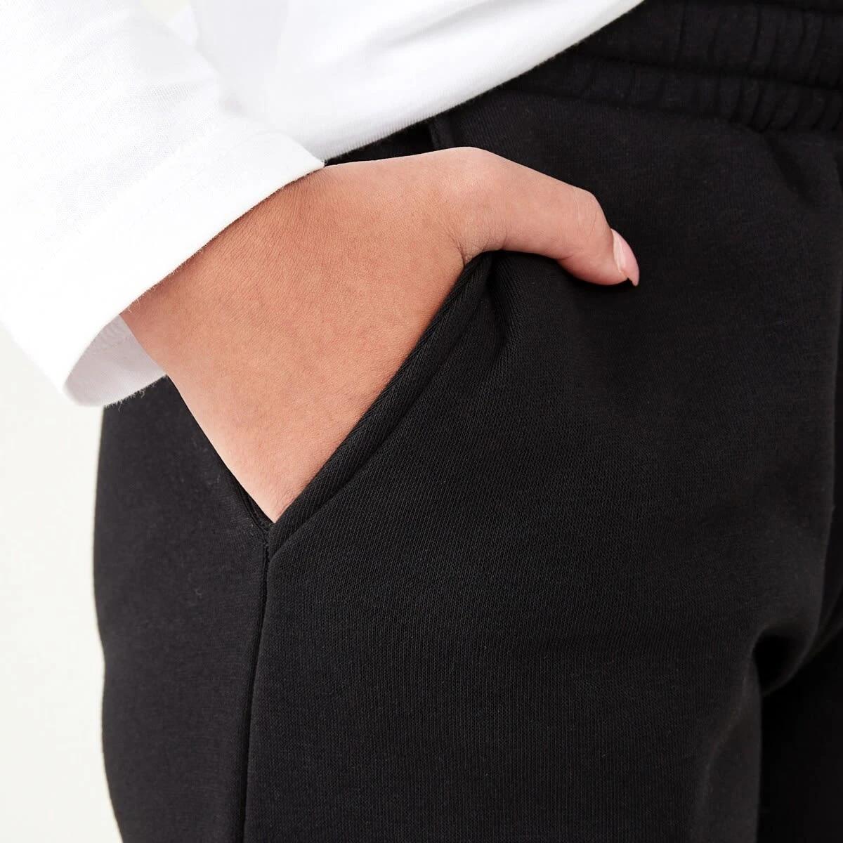4 Basic Trackpants Black, 4 of 8