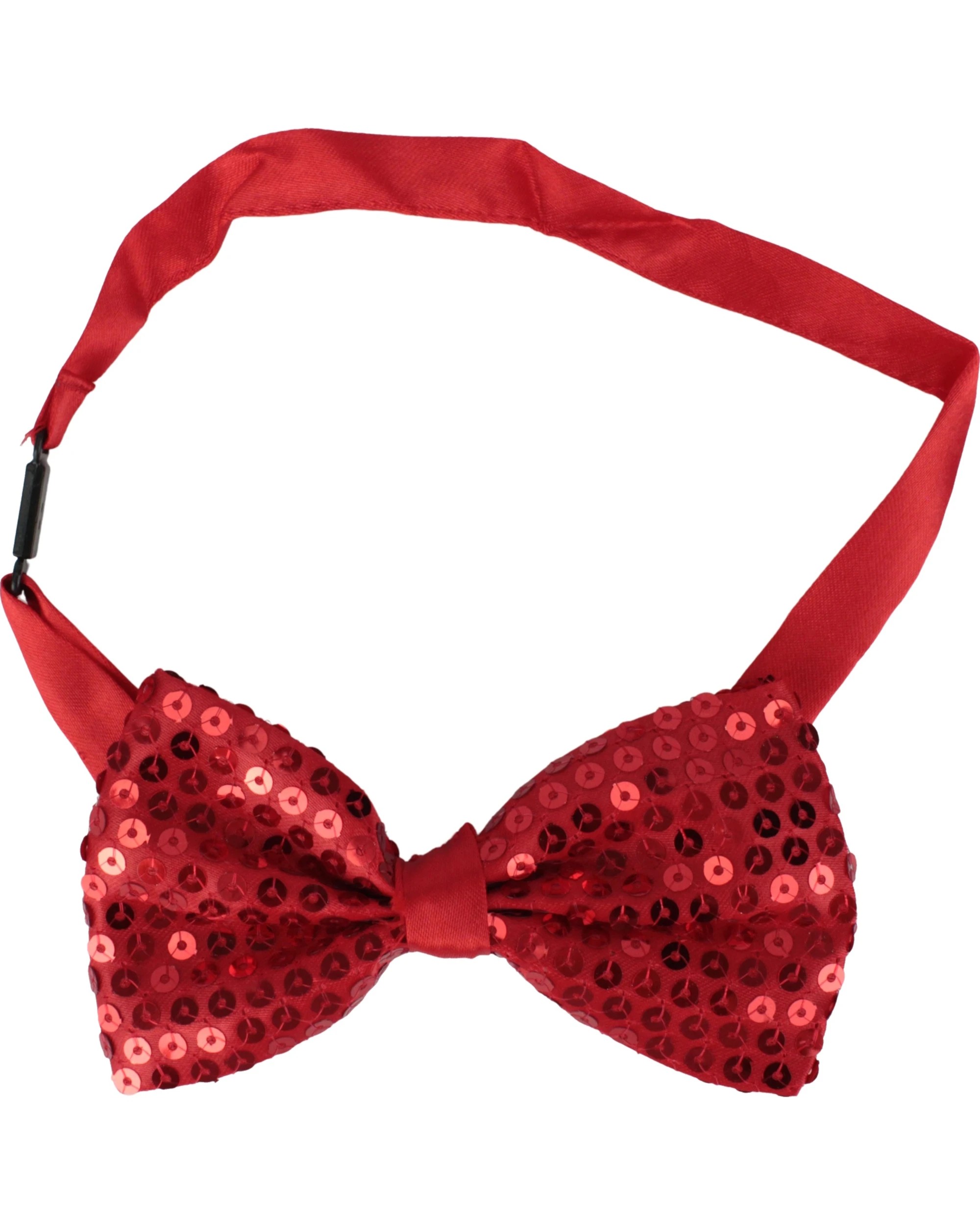 1 JDParty Sequin Bow Tie - Red, 1 of 1