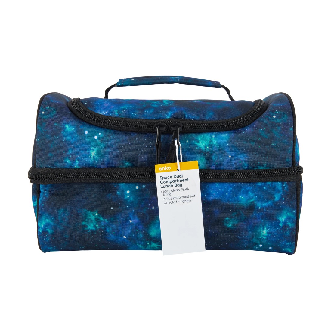 5 Space Dual Compartment Lunch Bag, 5 of 5