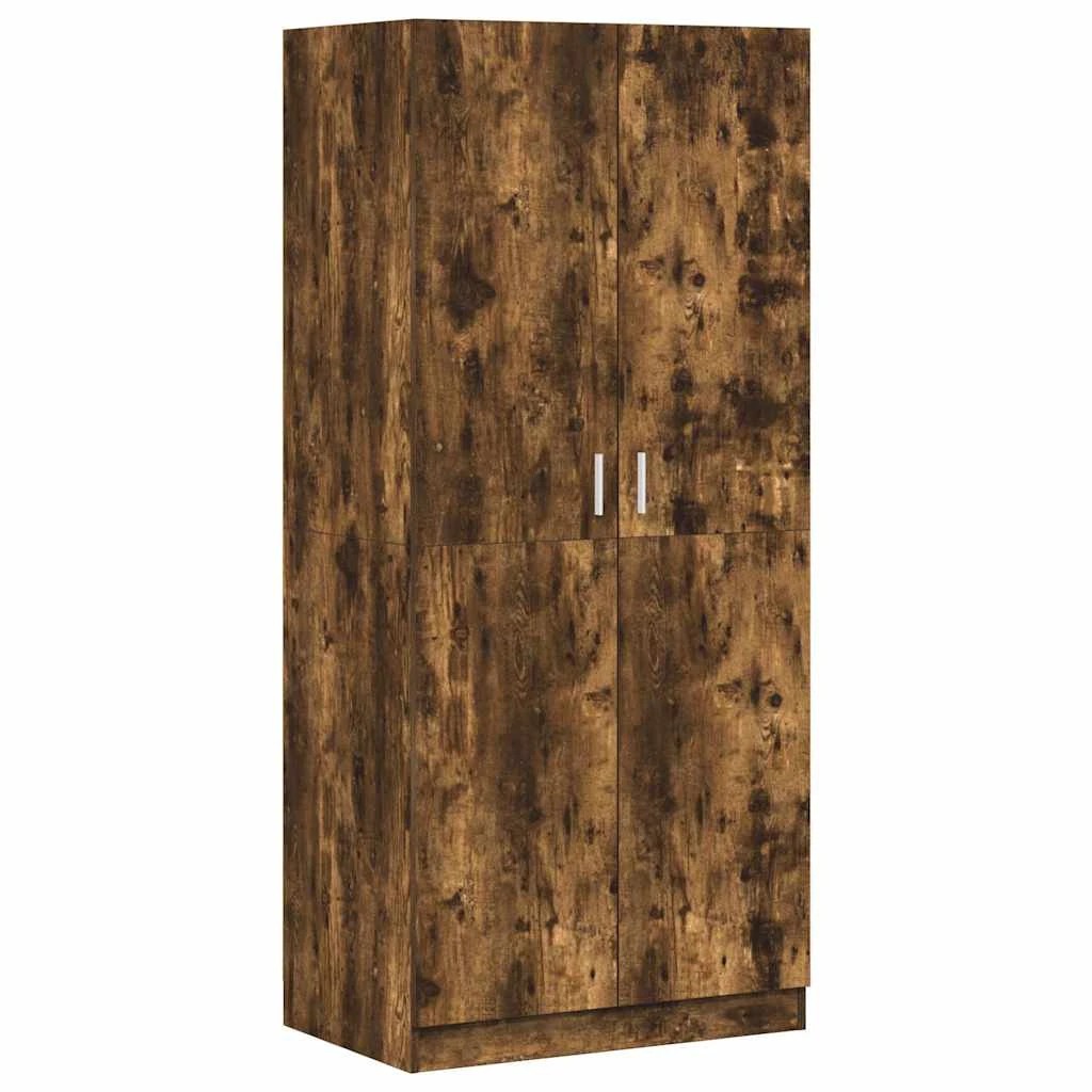1 vidaXL Modern Wardrobe Doors - Brown, 1 of 9