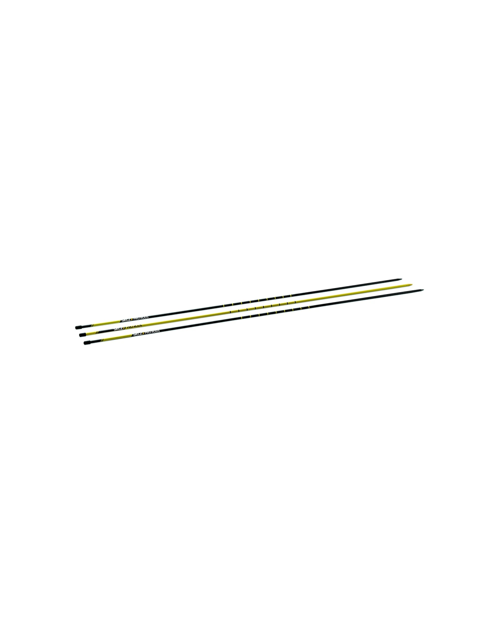 1 Sklz Pro Golf Training Rods with 9 Rings for Alignment and Swing Mechanics - Yellow, 1 of 3