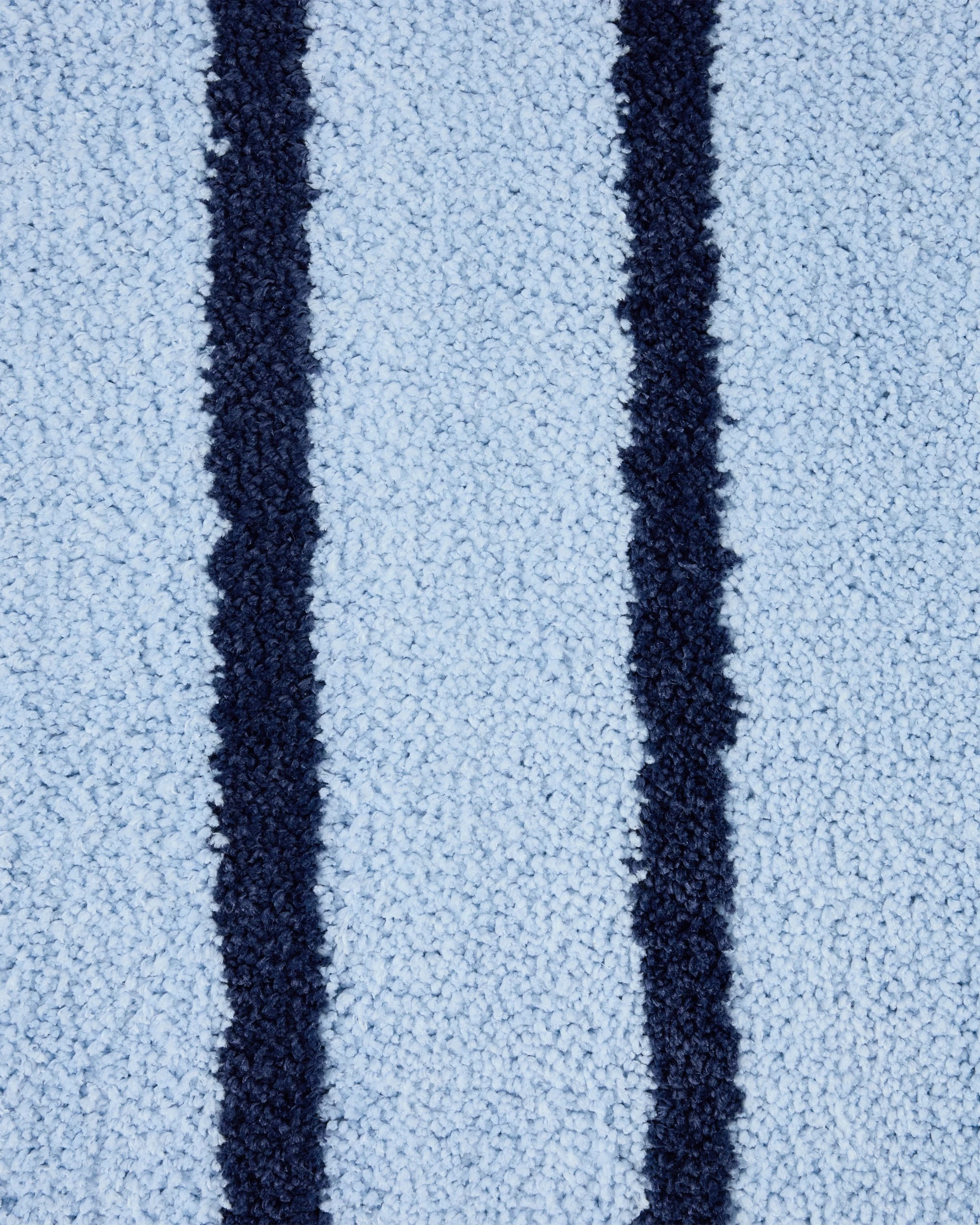 4 Memory Foam Bath Mat - Blue Stripe, 4 of 5