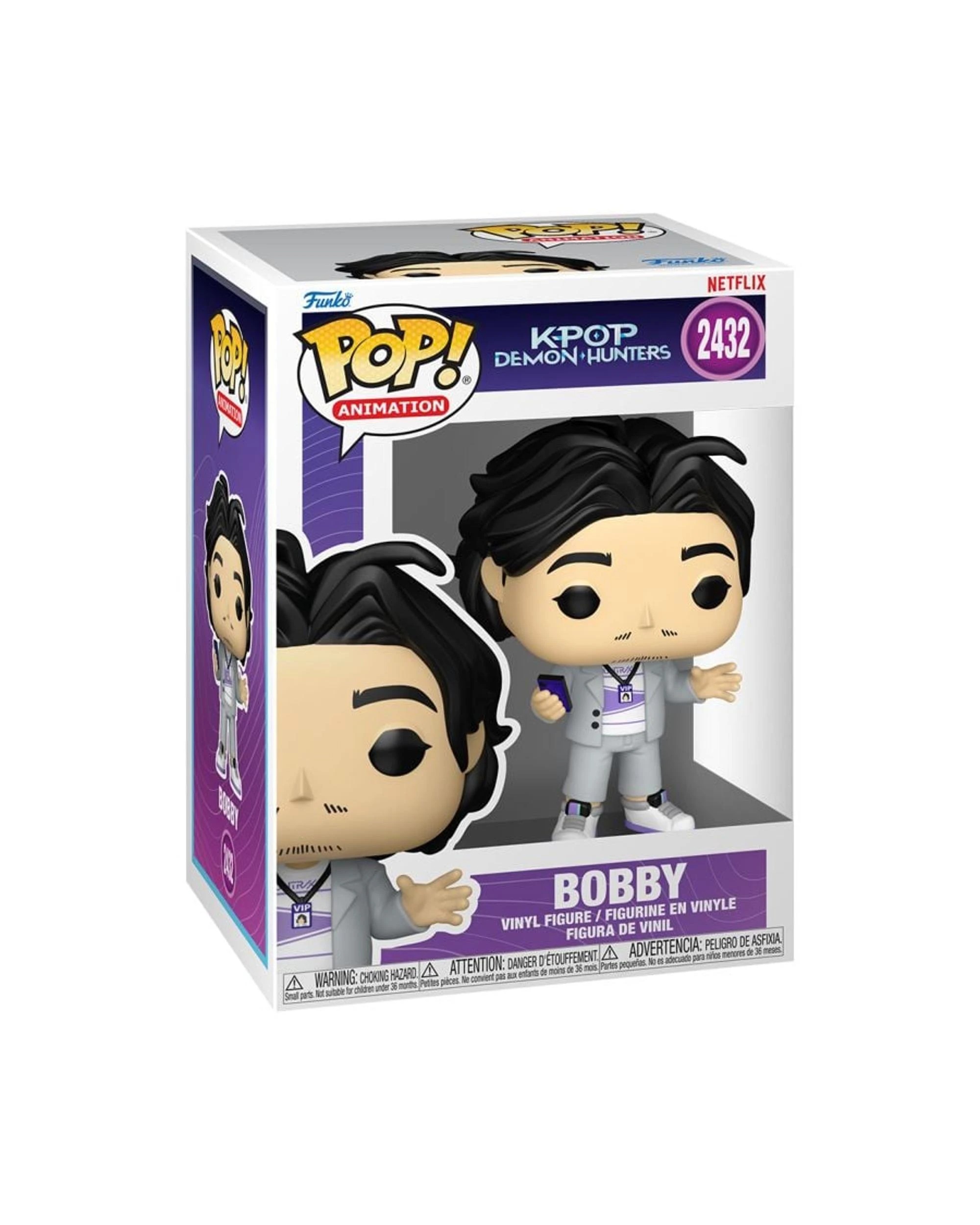 3 K-Pop Demon Hunters Bobby Funko POP! Vinyl, 3 of 3