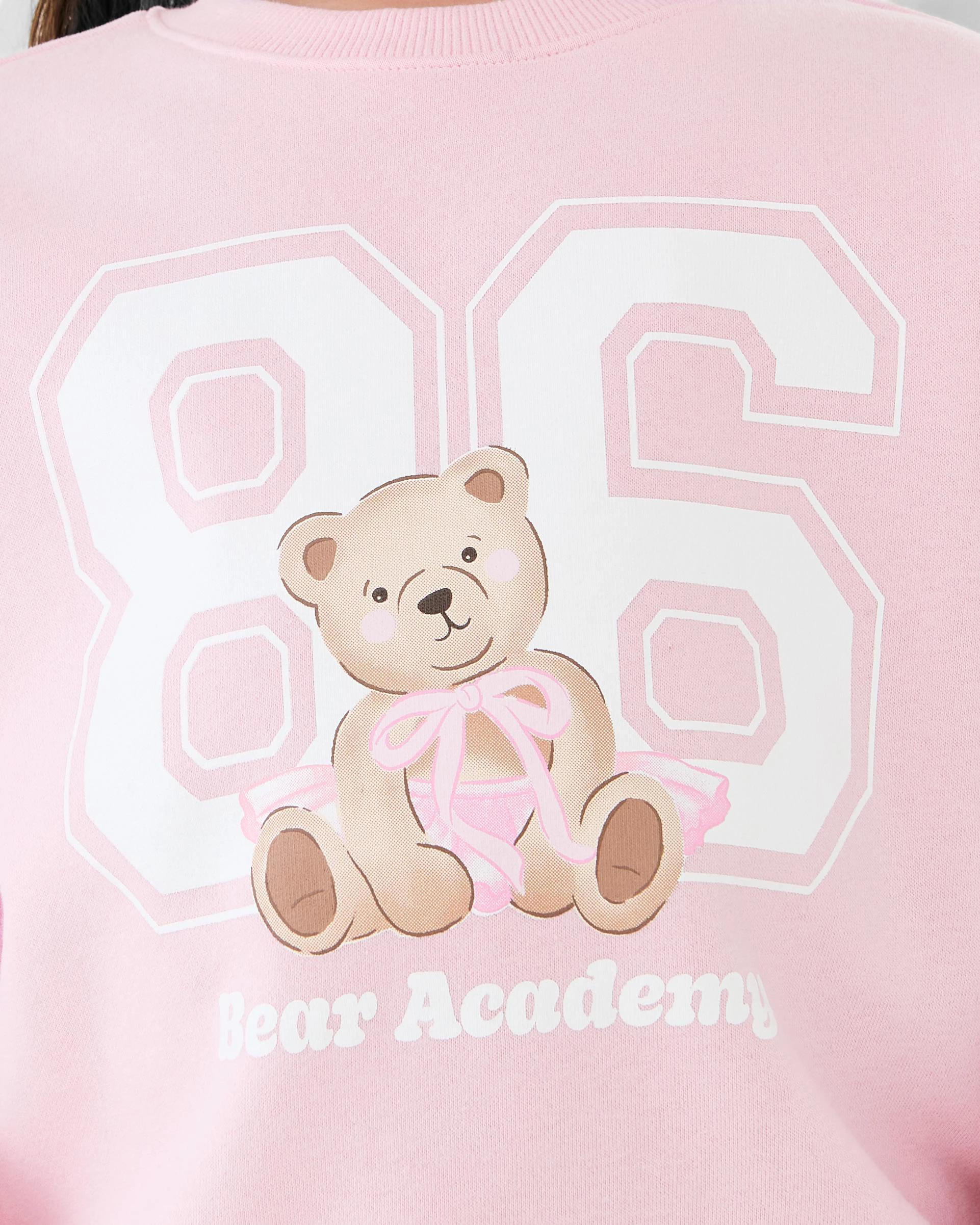 5 Crew Neck Top and Leggings Set Pnk Bear, 5 of 7