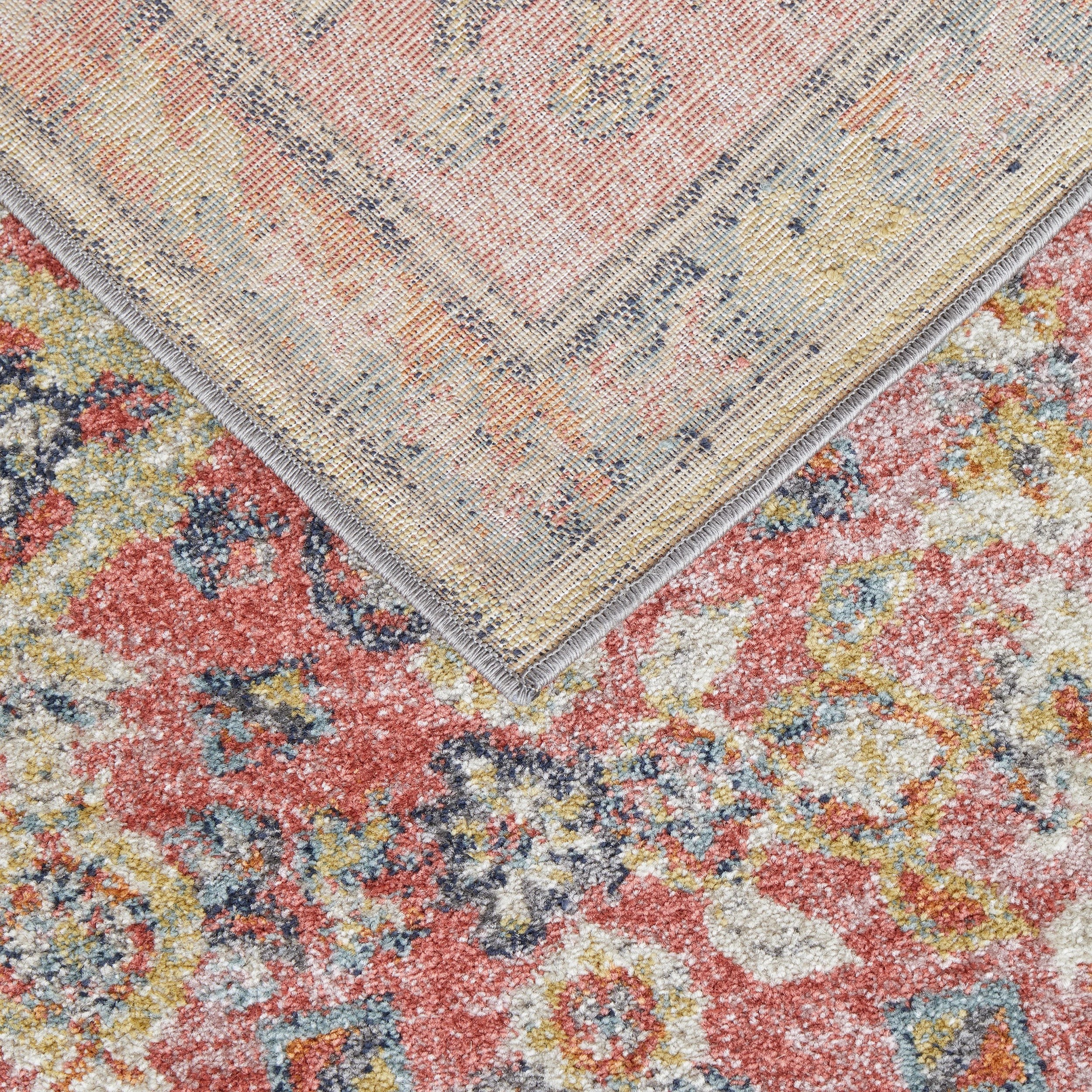 5 Common Ground Rugs Eterna 856 290x200cm - Large Floor Rug - Red, 5 of 7