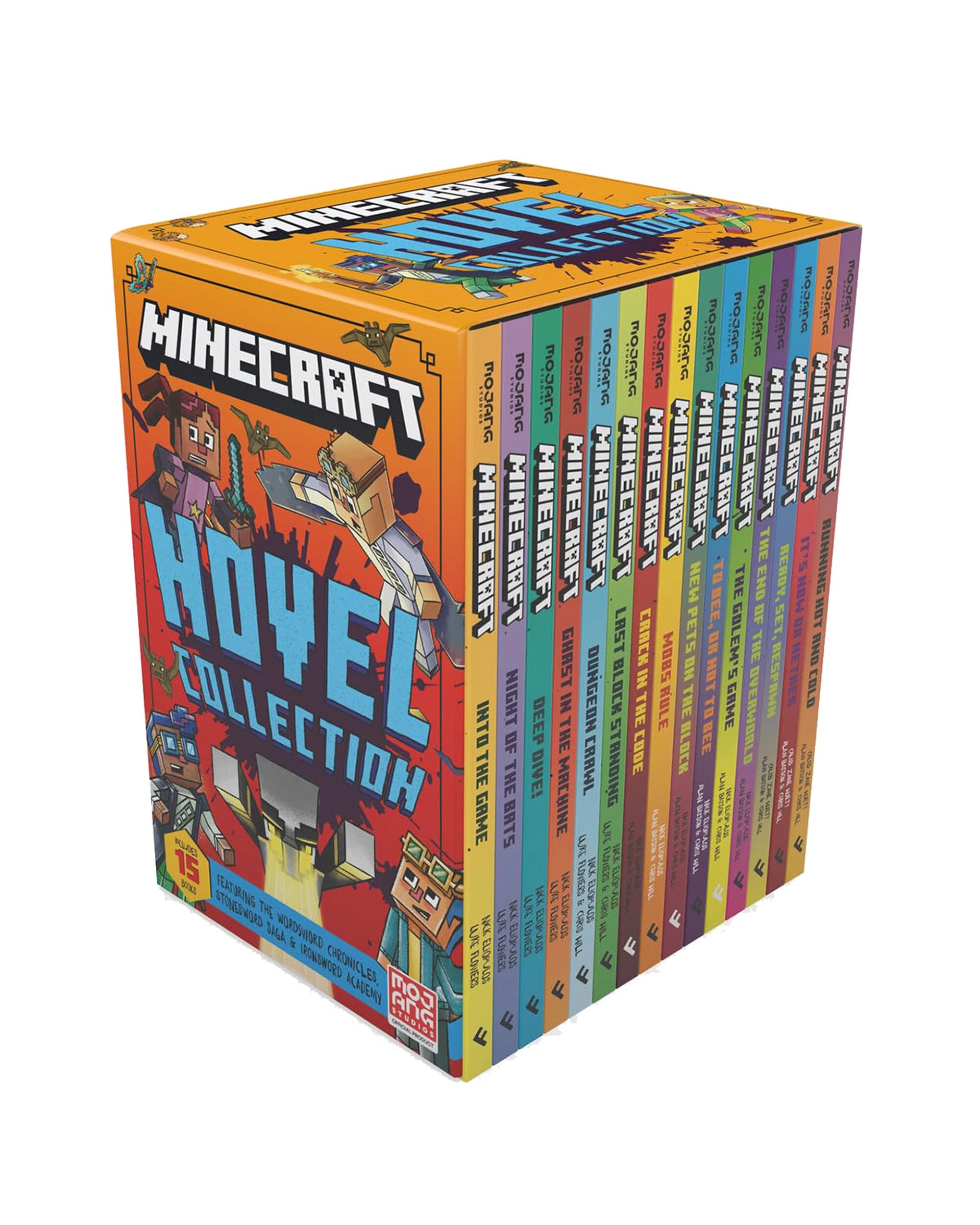 1 Harper Collins Minecraft Novel Collection 15 Book Slipcase, 1 of 1