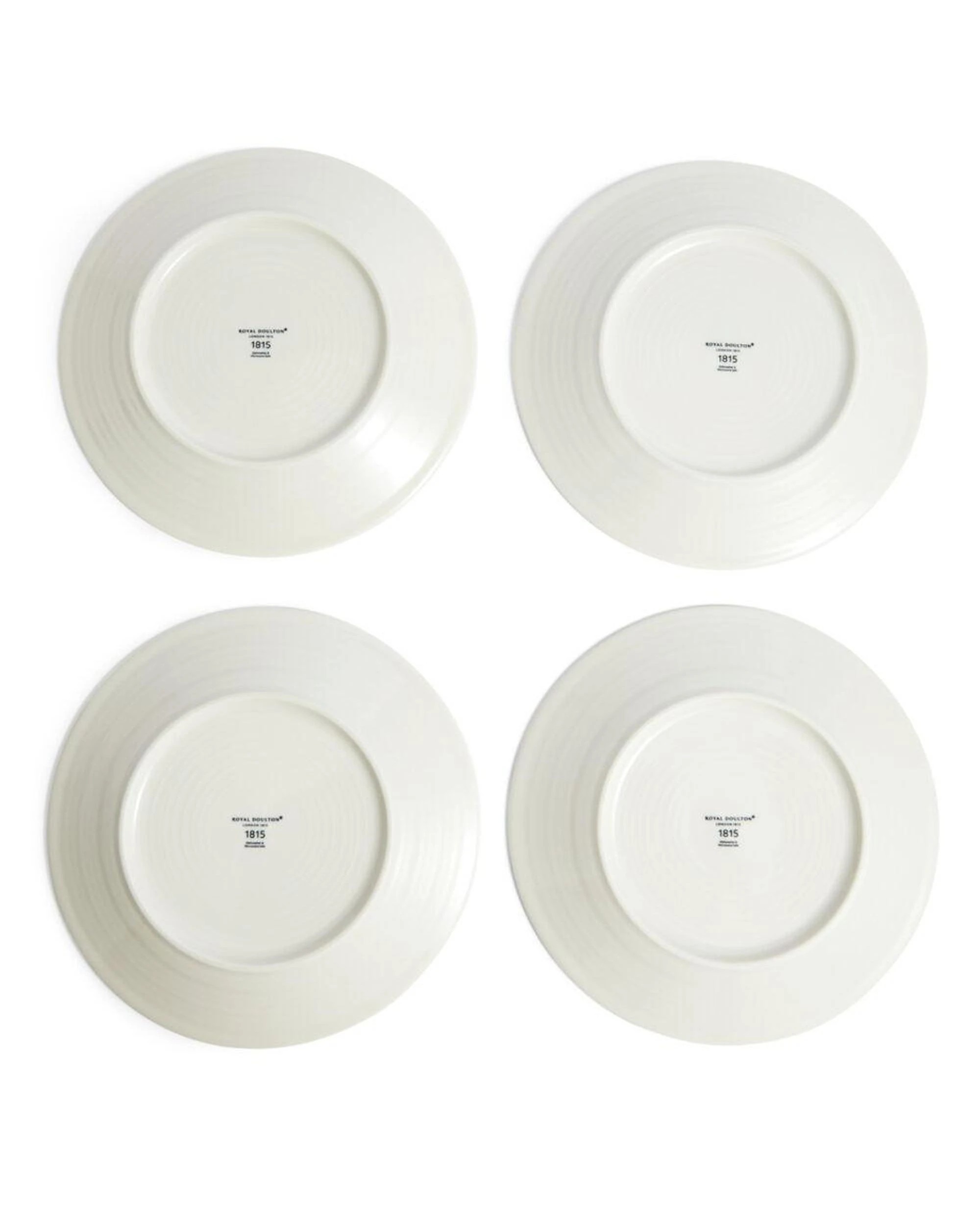 4 Royal Doulton 1815 Bright 24cm Plate Set of 4 Plates  4pc - Multi, 4 of 6