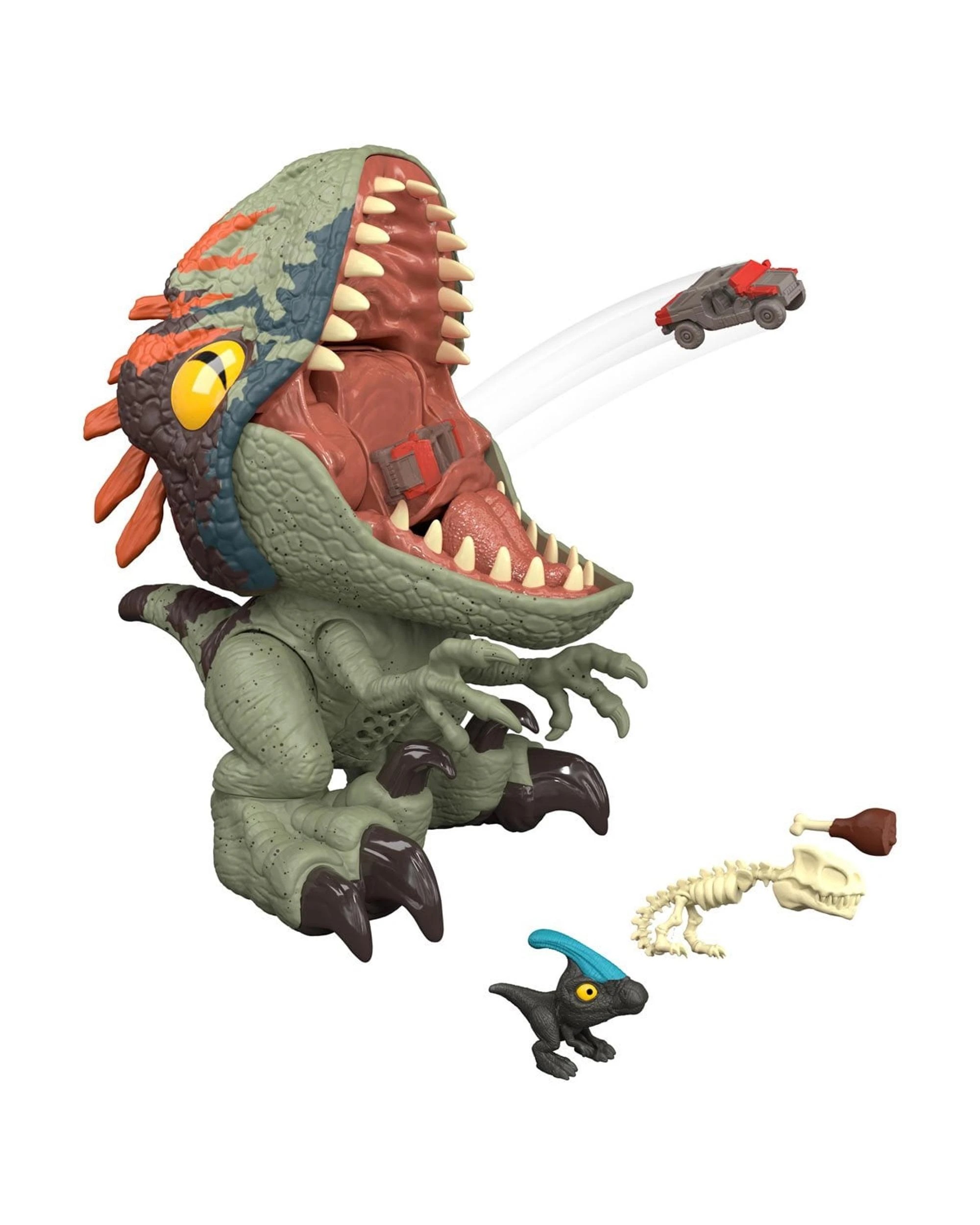 3 Jurassic World Fierce Feeder Velociraptor Action Figure, 3 of 7