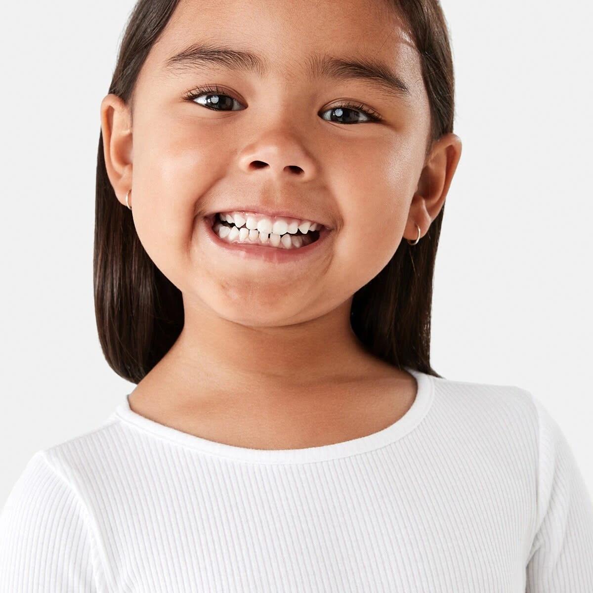 3 Long Sleeve Rib T-shirt White, 3 of 9