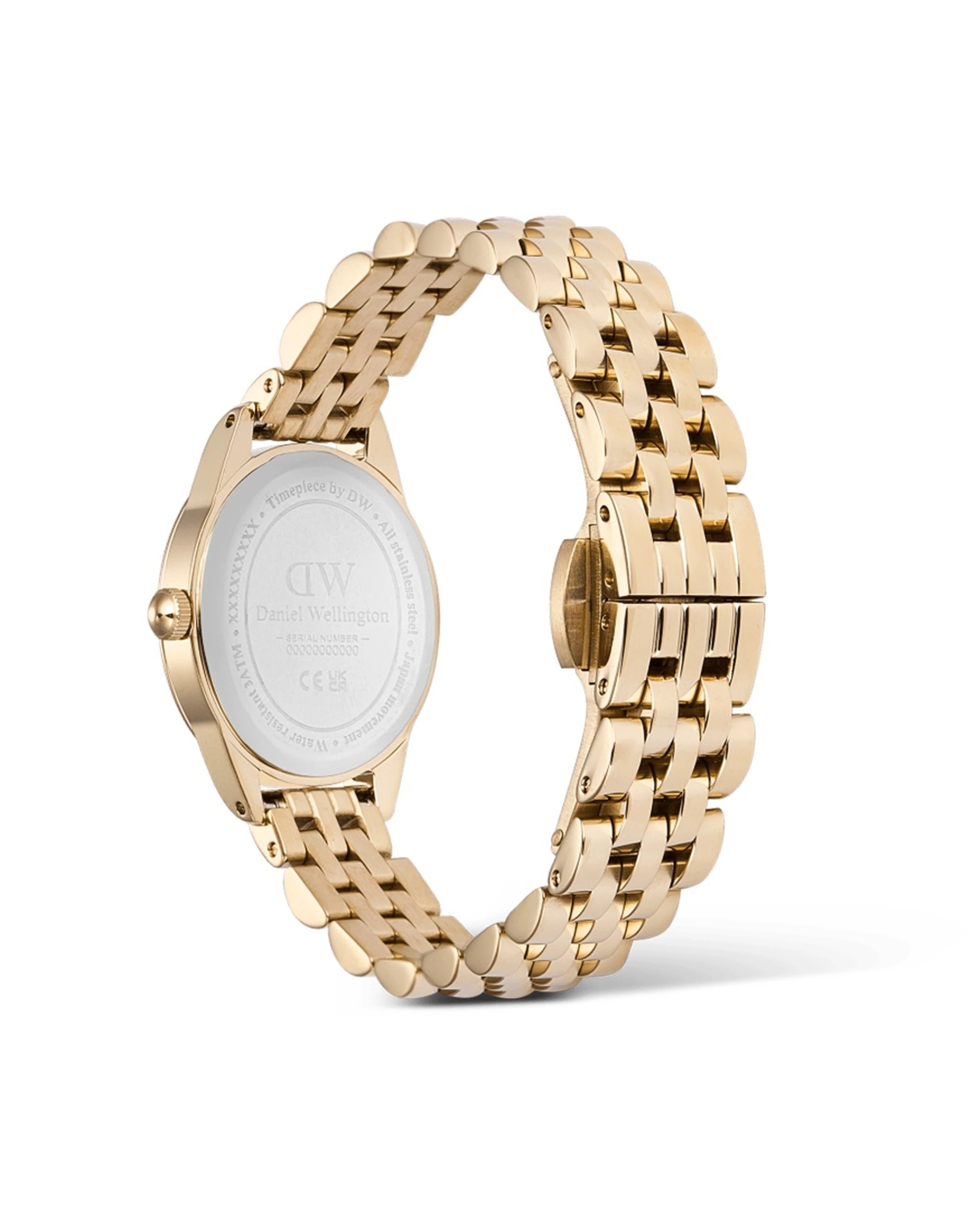 3 Daniel Wellington Ophelia Mini Gold Watch 22x25.5mm Elegant Oval Dial, 3 of 5