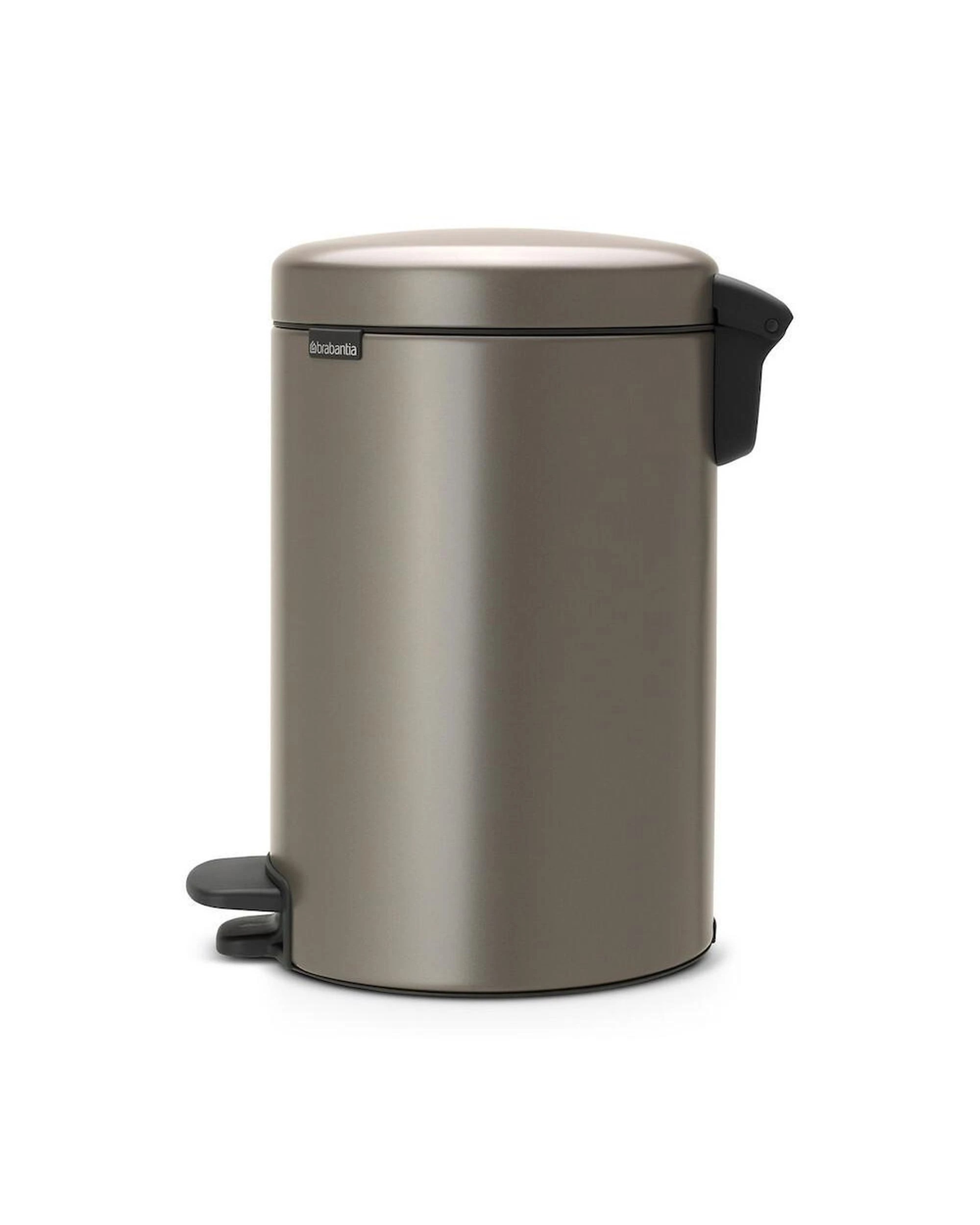 3 Brabantia Newicon Pedal Bin 12L  Platinum, 3 of 5