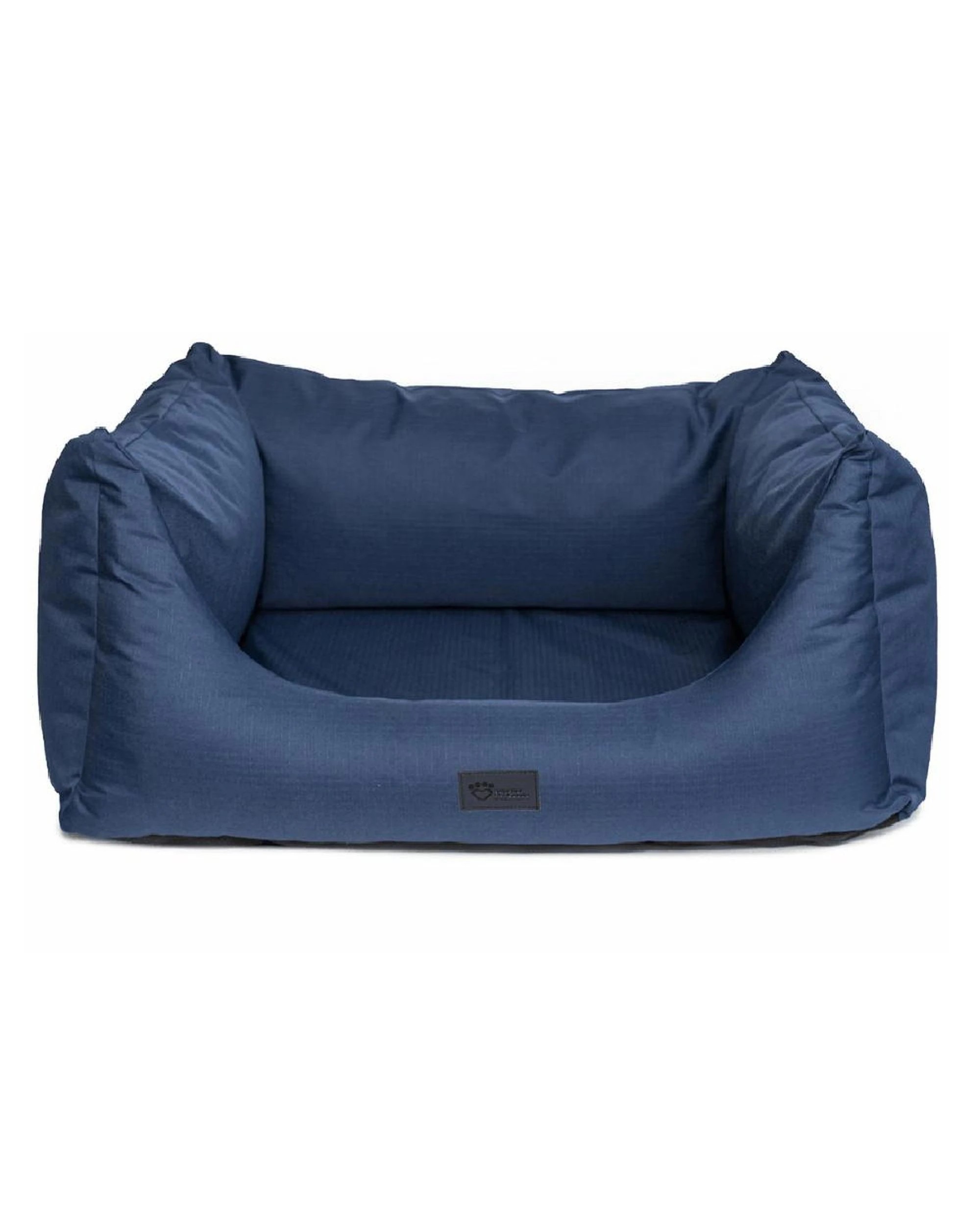 1 Superior Pet High Side Hideout Ortho Dog Bed Bondi Blue Large, 1 of 4