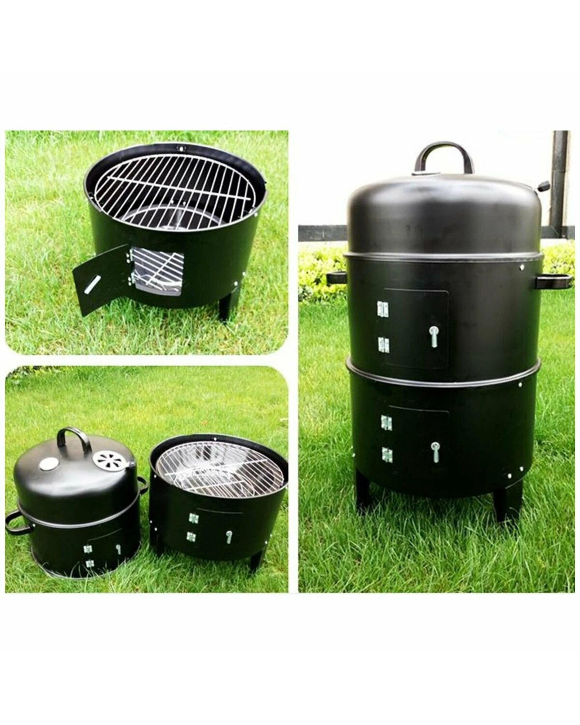 5 SOGA Charcoal Smoker BBQ, 5 of 5