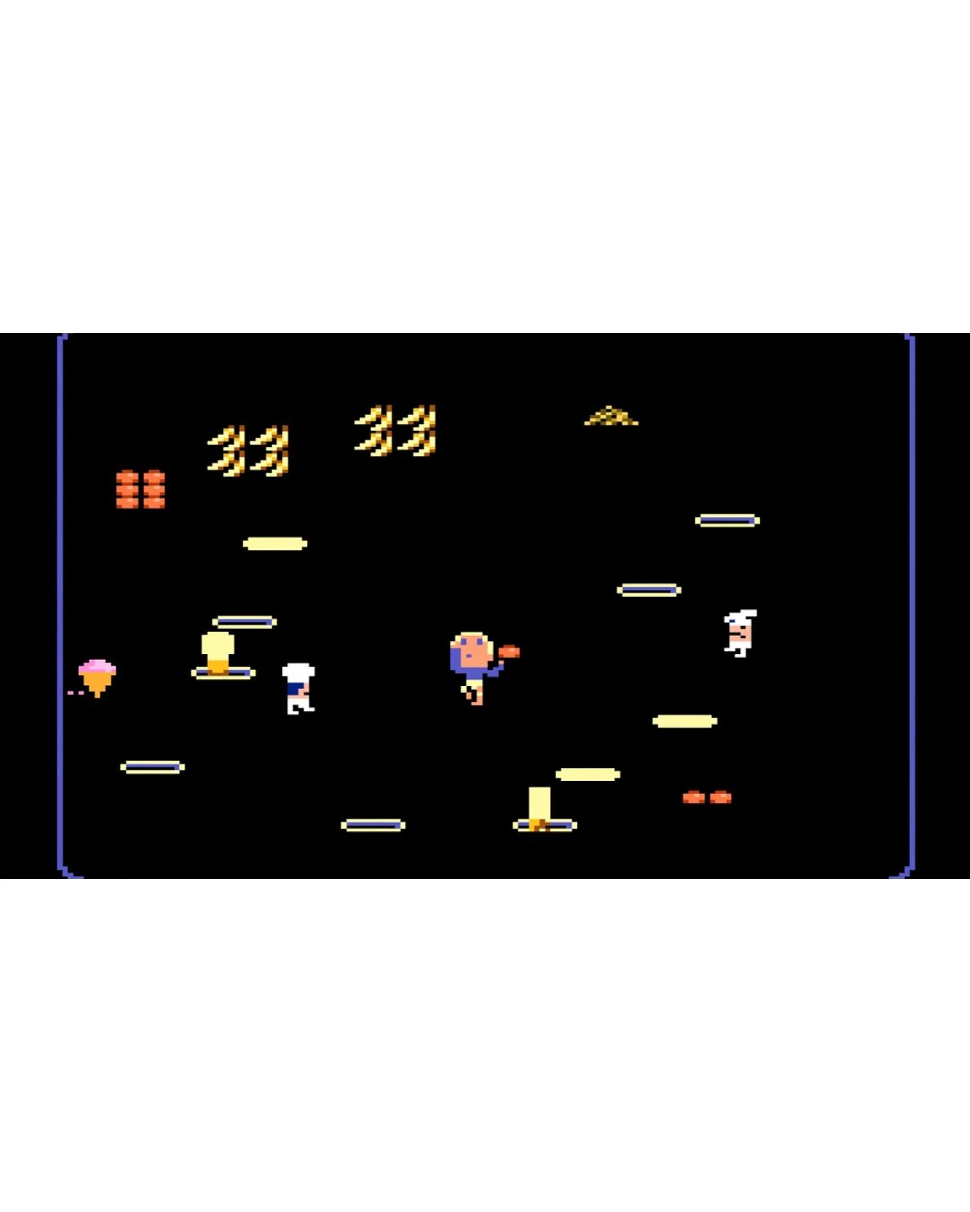 4 Atari Food Fight 7800, 4 of 5