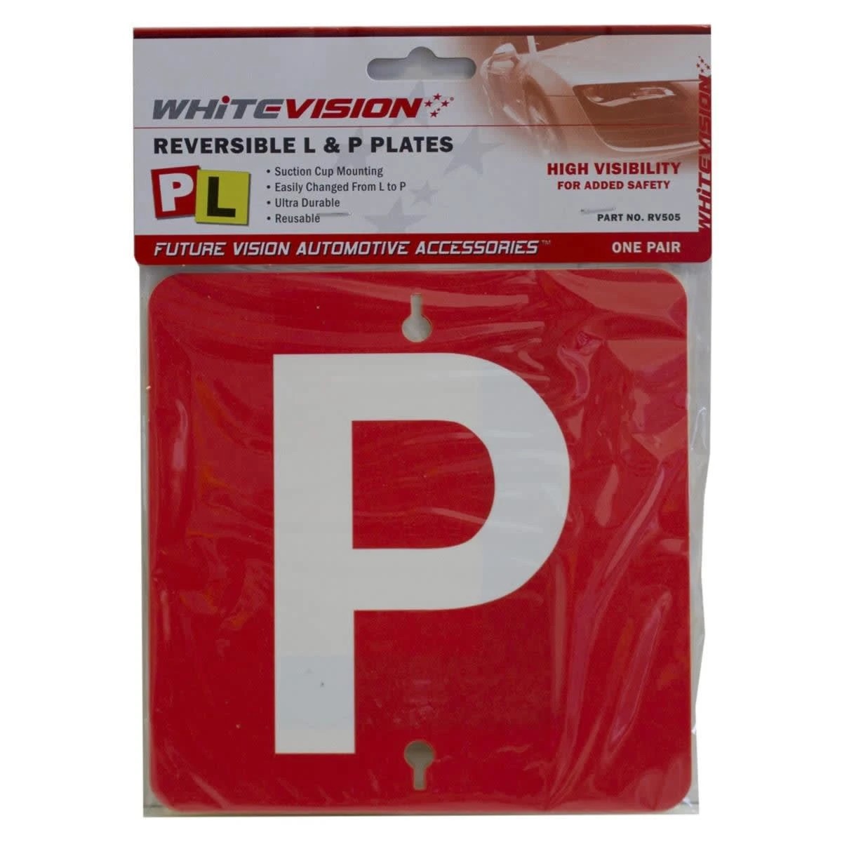 1 Perei Learner & Provisional Plate - Reversible, 1 of 1